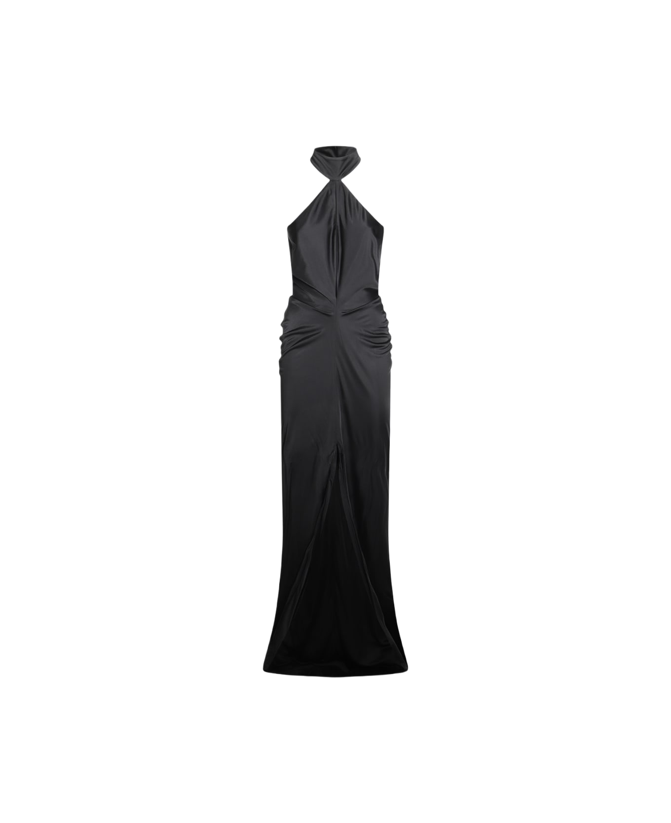 Tom Ford Black Viscose Maxi Dress - Black