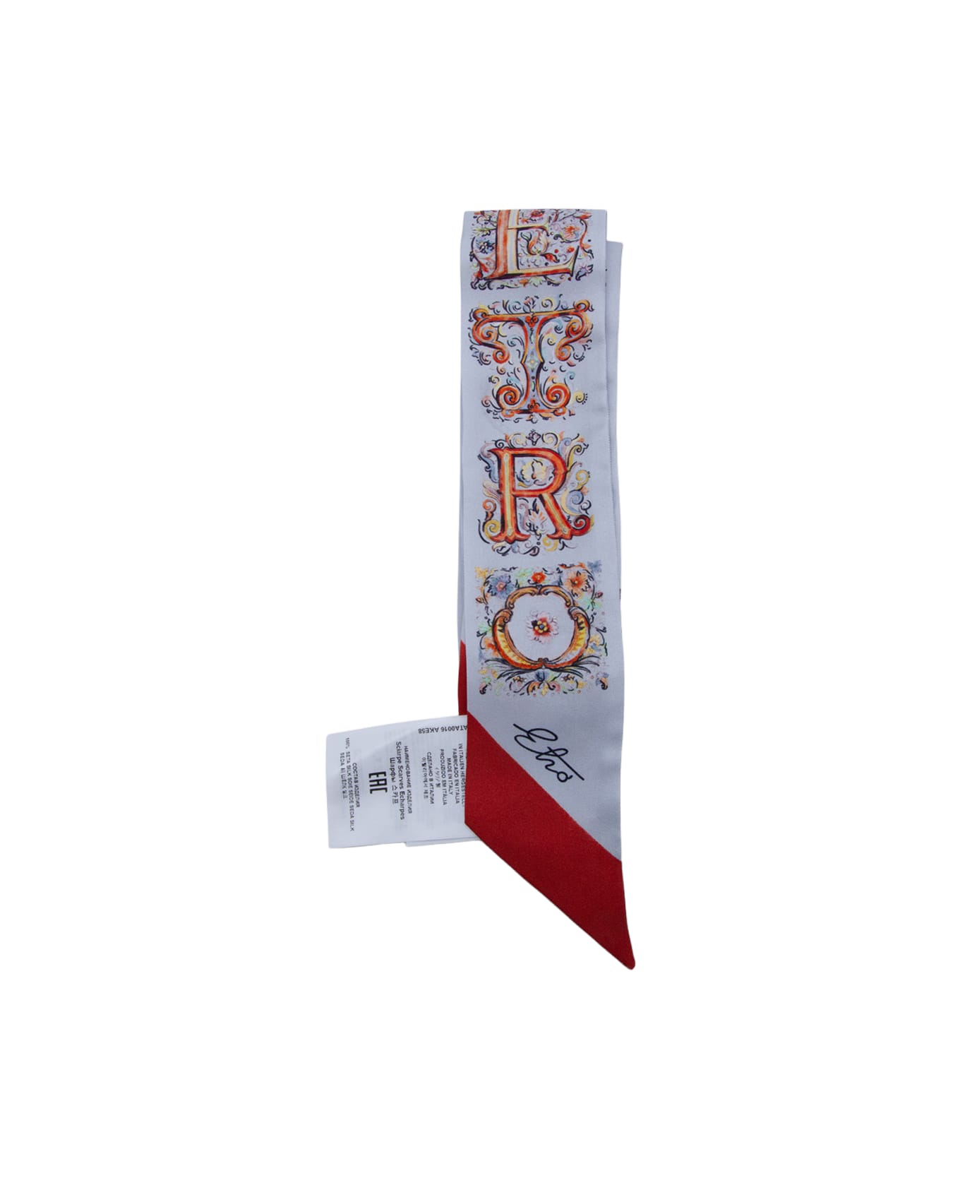 Etro Multicolor Silk Scarf - MULTICOLOUR