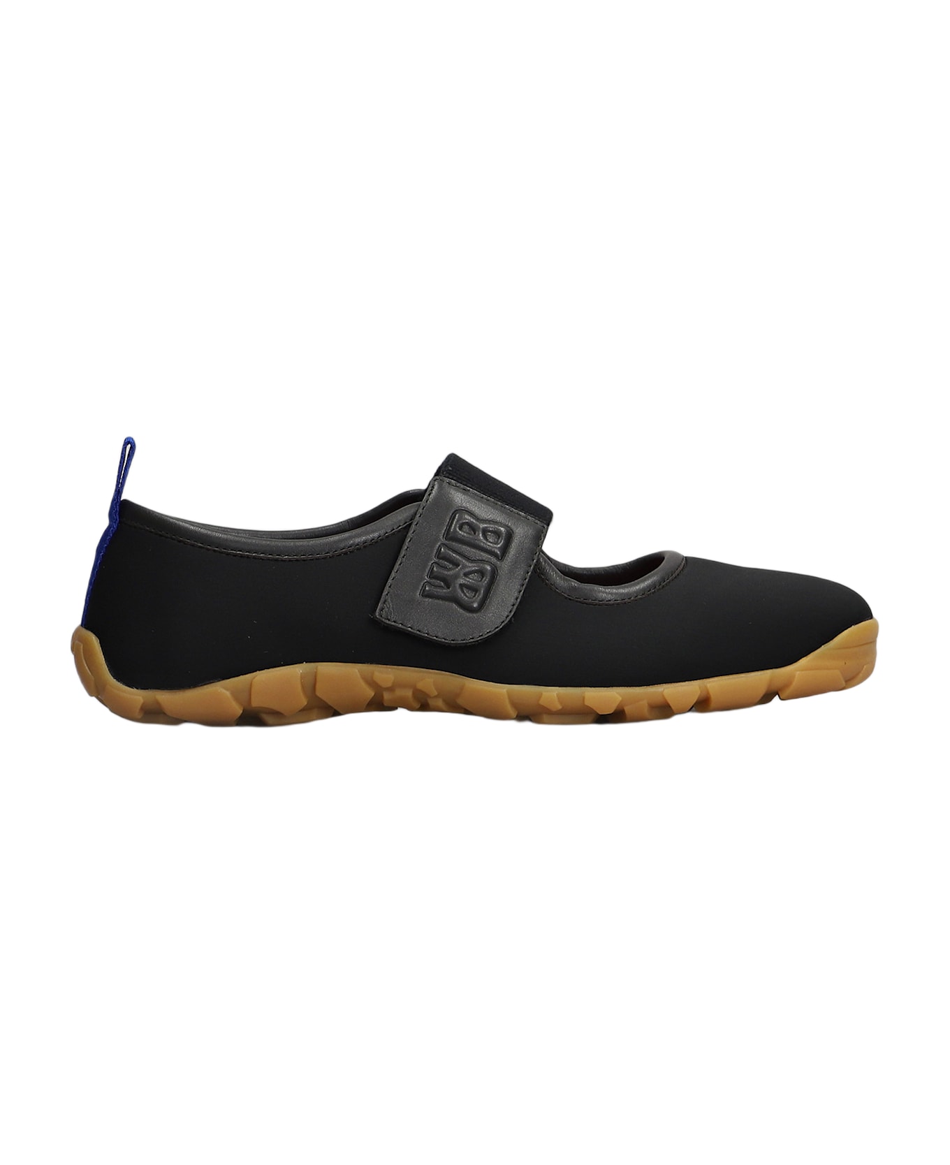Wales Bonner Sneakers In Black Leather And Fabric - black