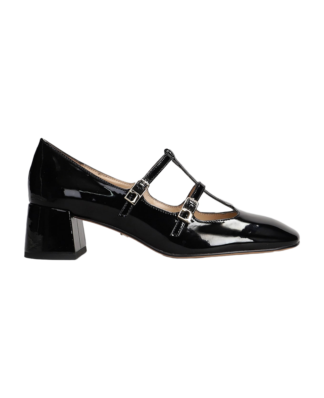 Lola Cruz Guida Pumps 50 Pumps In Black Patent Leather - black