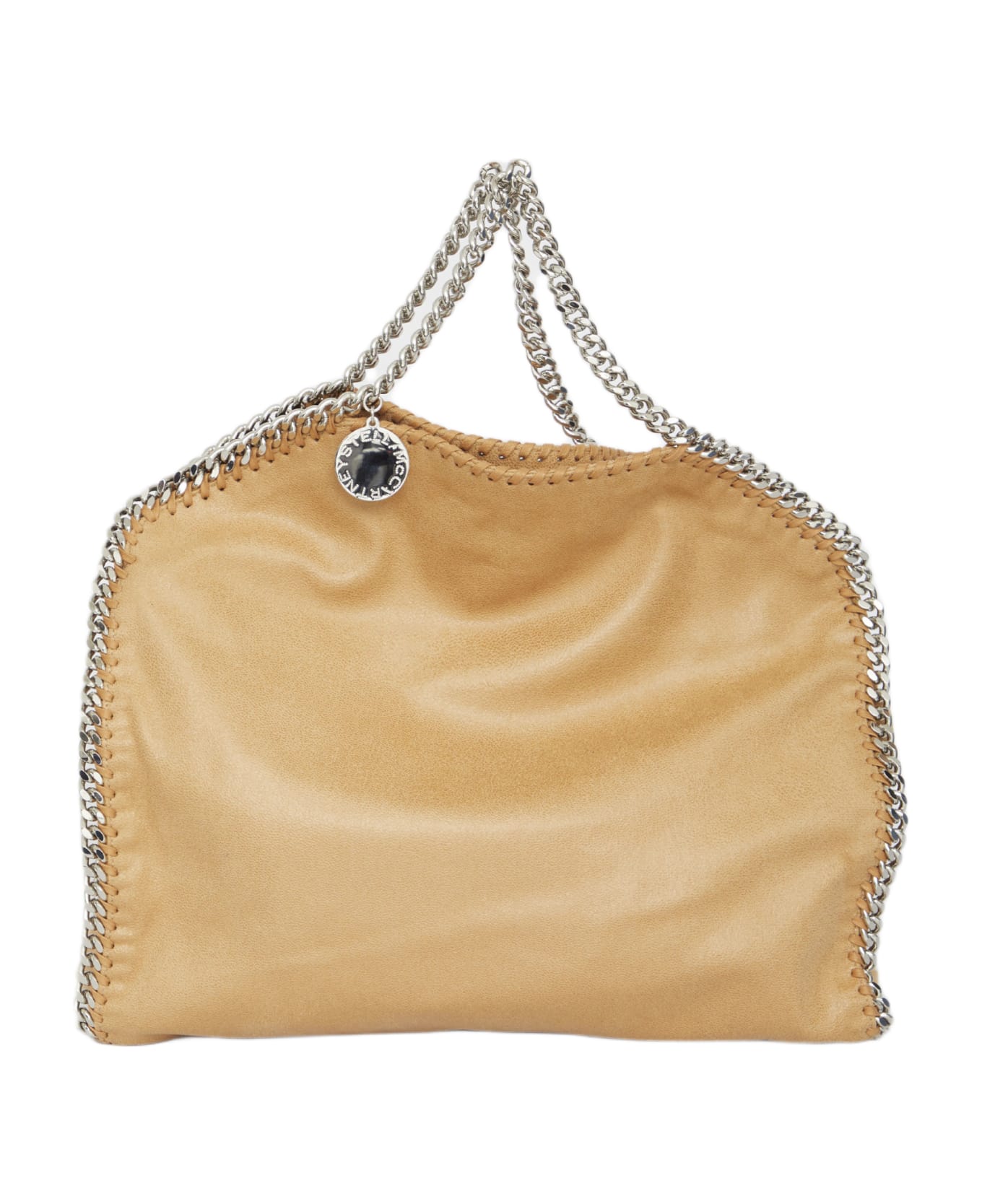 Stella McCartney Falabella Fold Over Handbag - Fawn