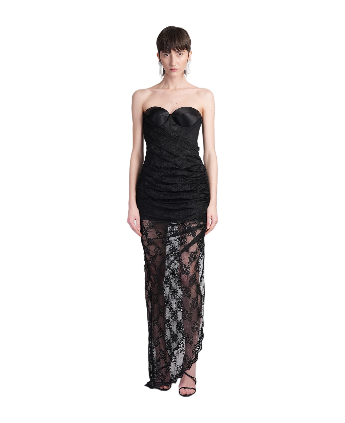 Giuseppe di Morabito Dress Woman In Black Polyamide - black