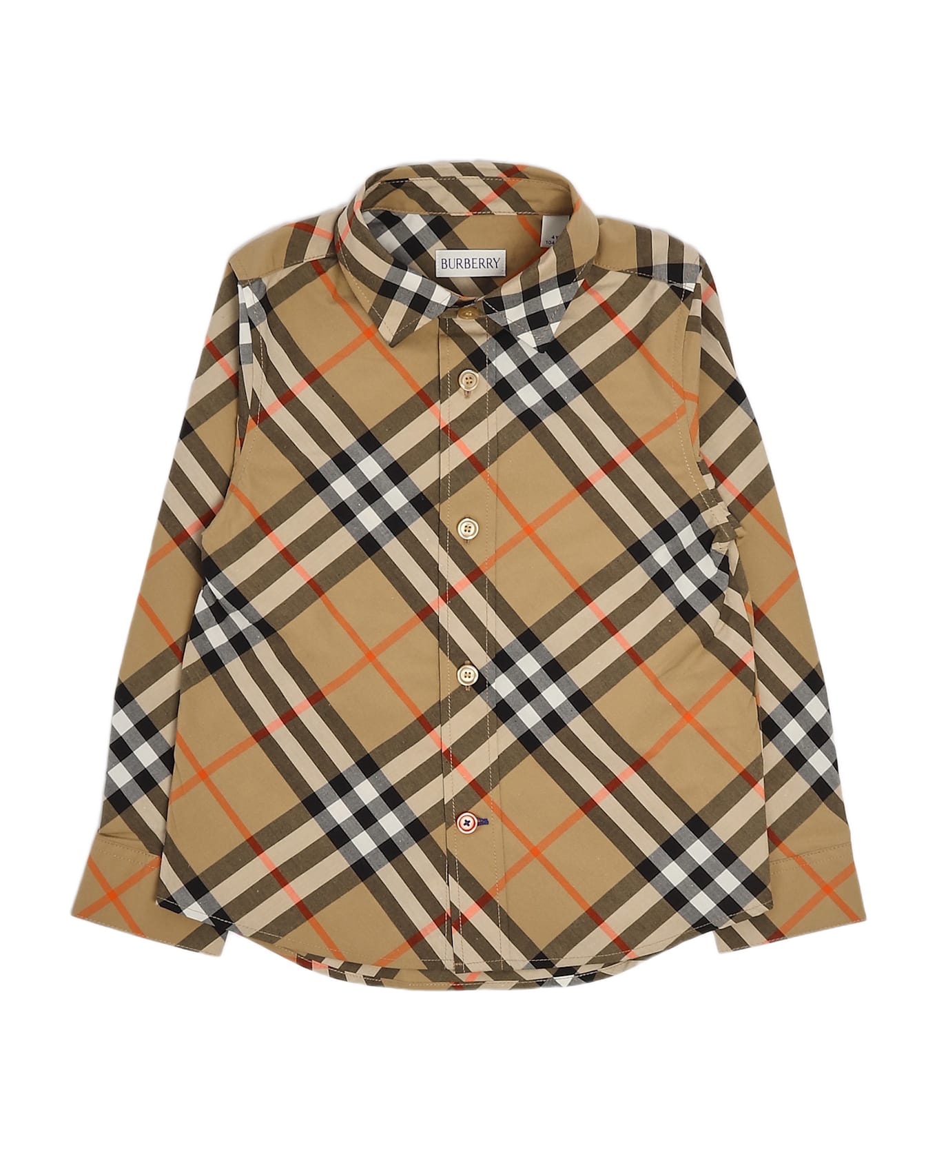 Burberry Owen Shirt Bermuda - CHECK BEIGE