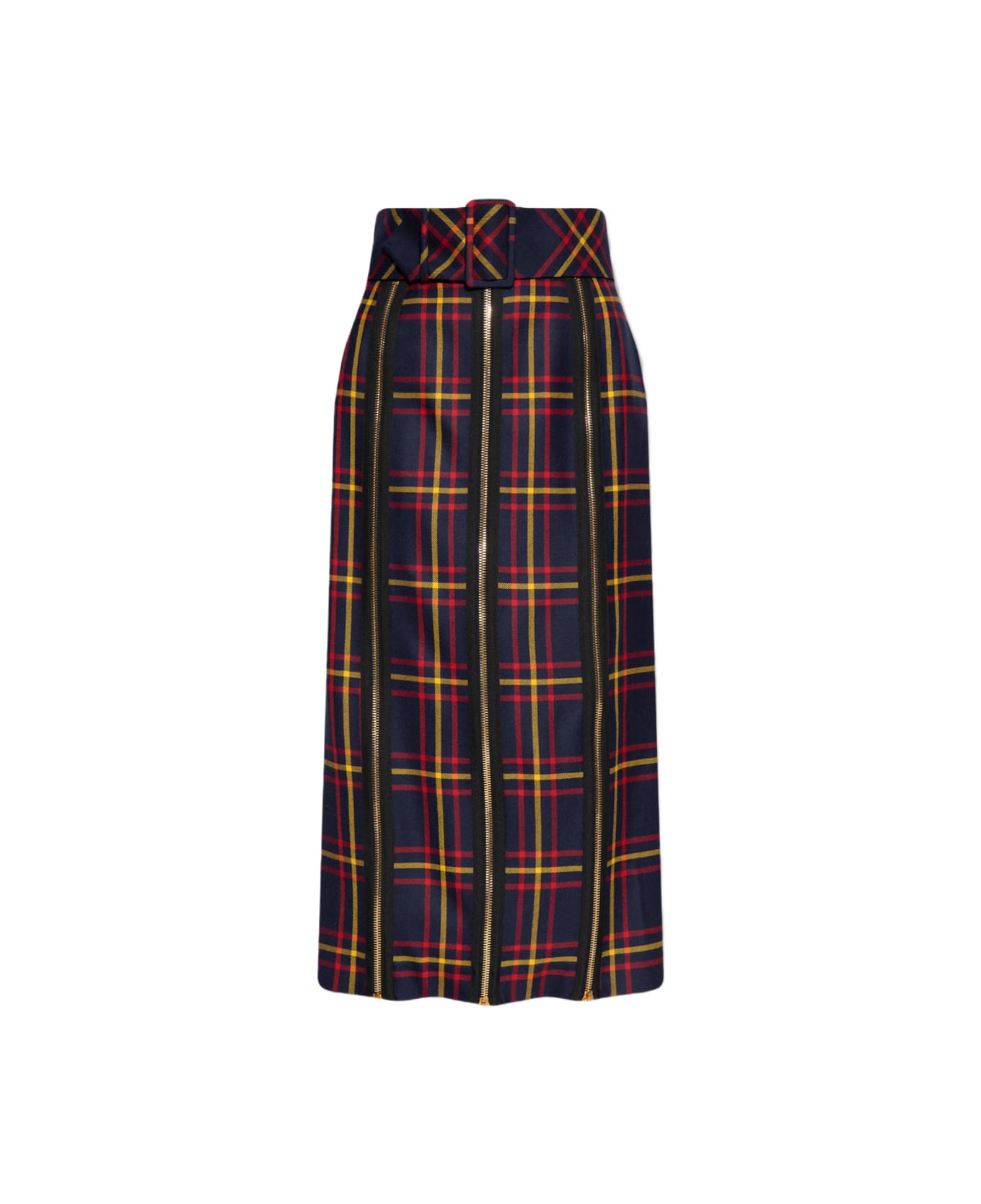 Gucci Tartan Wool Skirt スカート