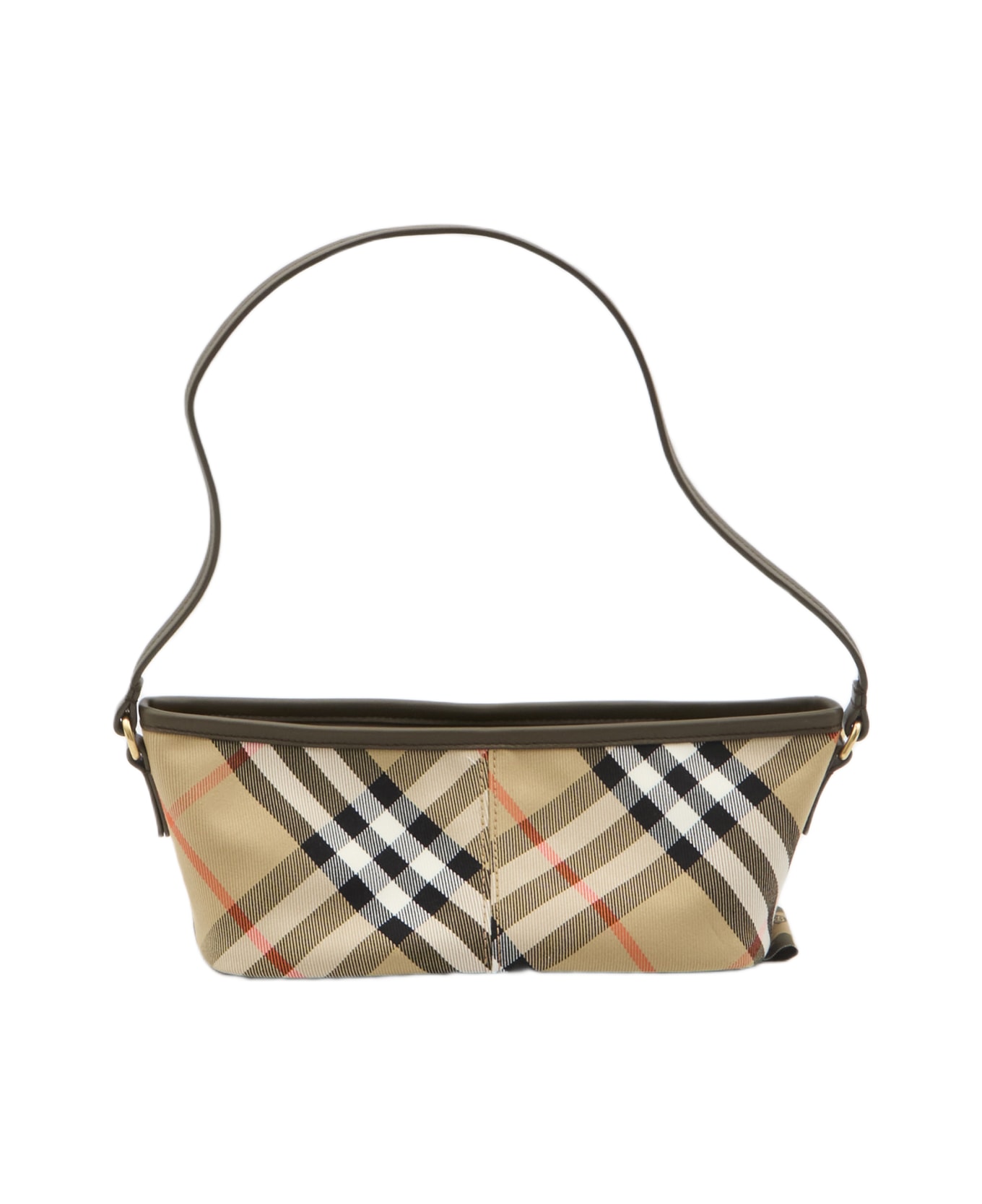 【関税＆送料込み】Burberry Mini Check Handbag Burberry Mini Check Bowling Bag | Saks Fifth Avenue