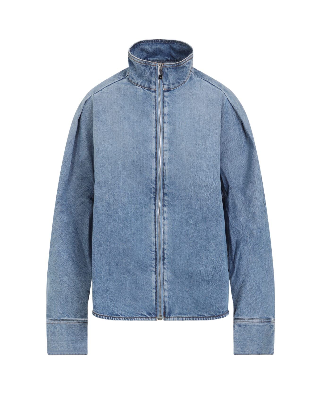 Alaia Alaïa Zip Shirt - Cloudy Blue