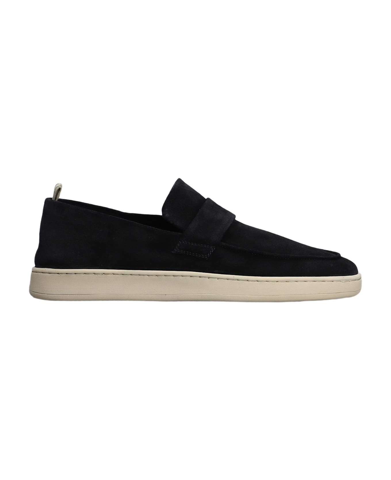 Officine Creative Herbie 001 Loafers In Black Suede - black