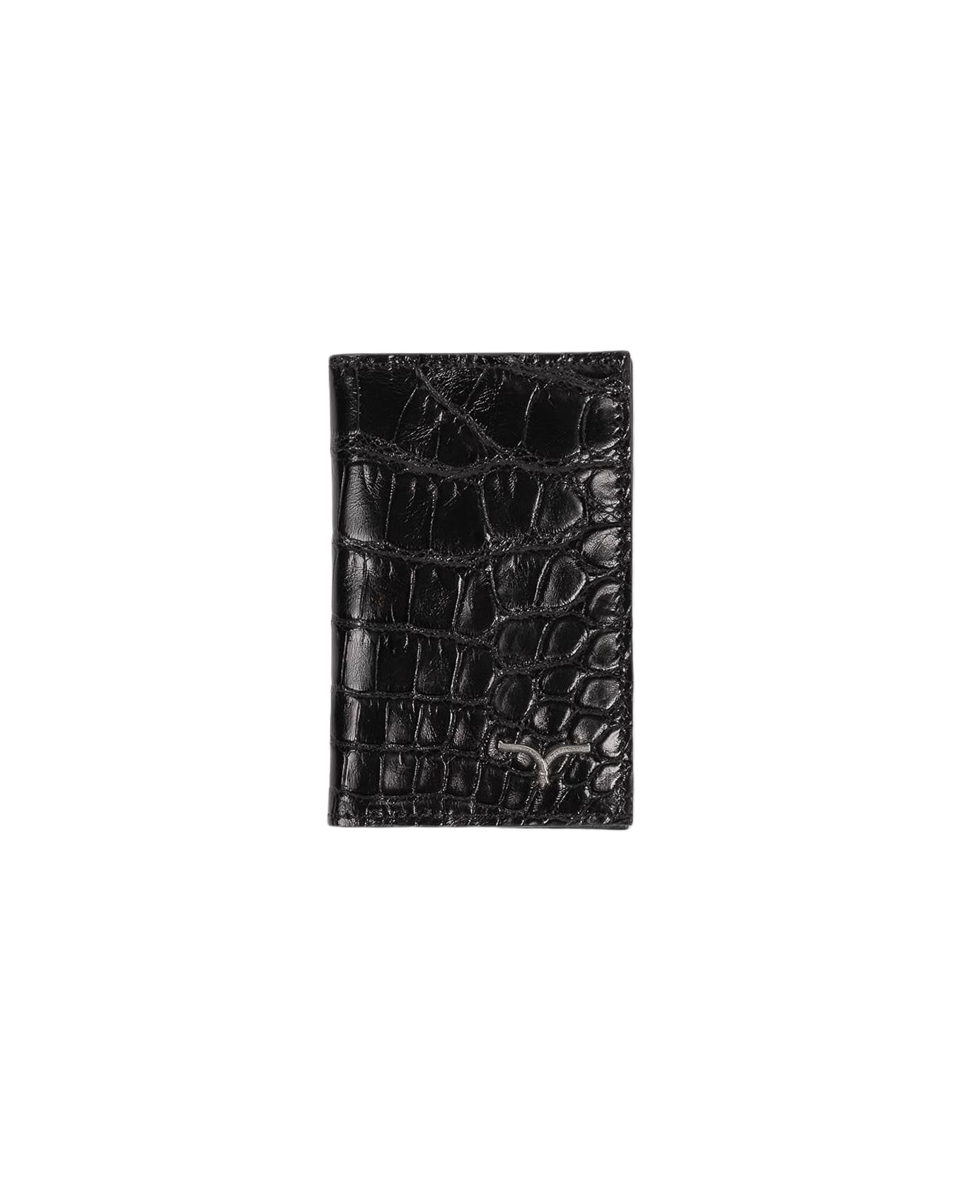 Larusmiani Card Holder 'amedeo' Wallet - Black 財布