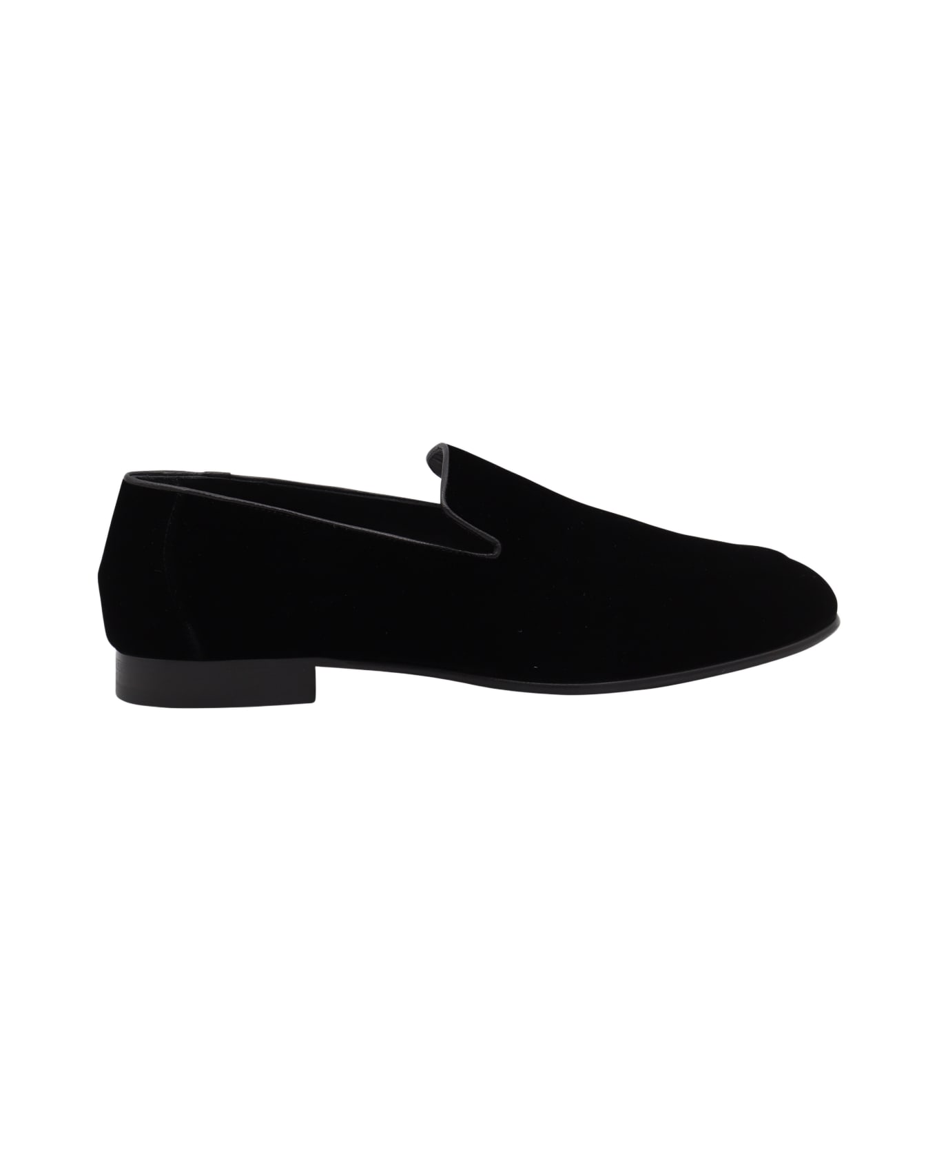 Canali Black Laofers - Black