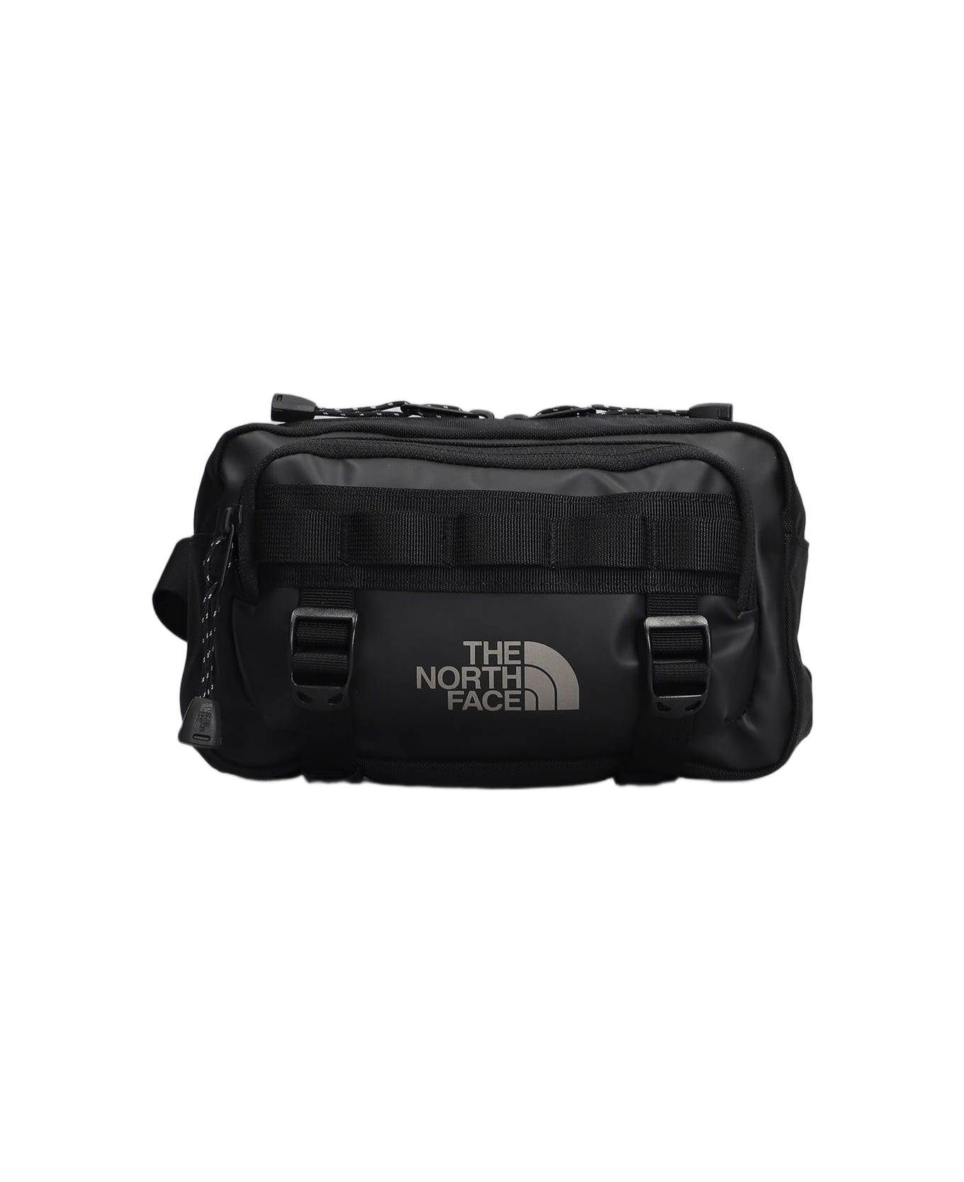 The North Face Base Camp Lumbar Waist Bag In Black Polyester - black