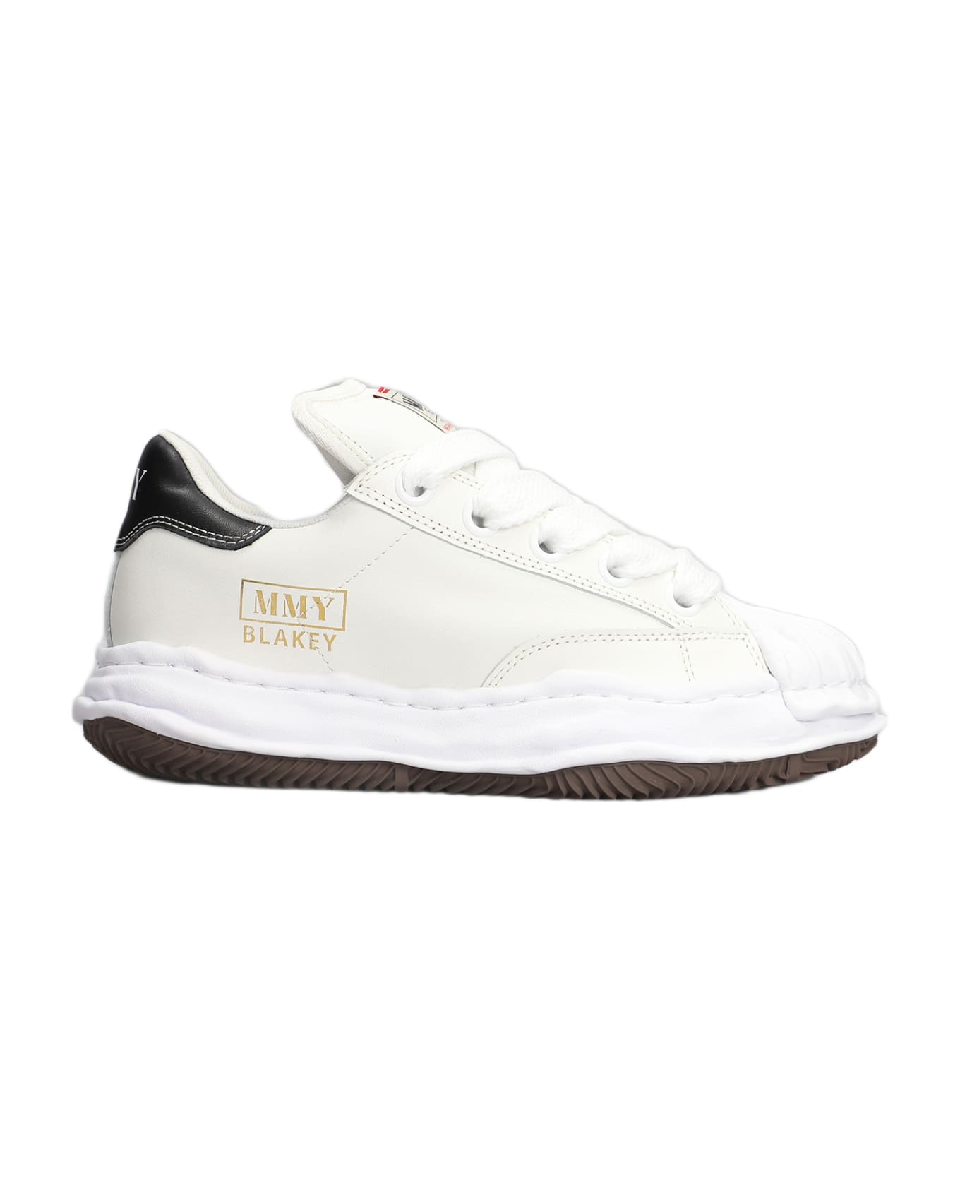 Mihara Yasuhiro Blakey Sneakers In White Leather - white