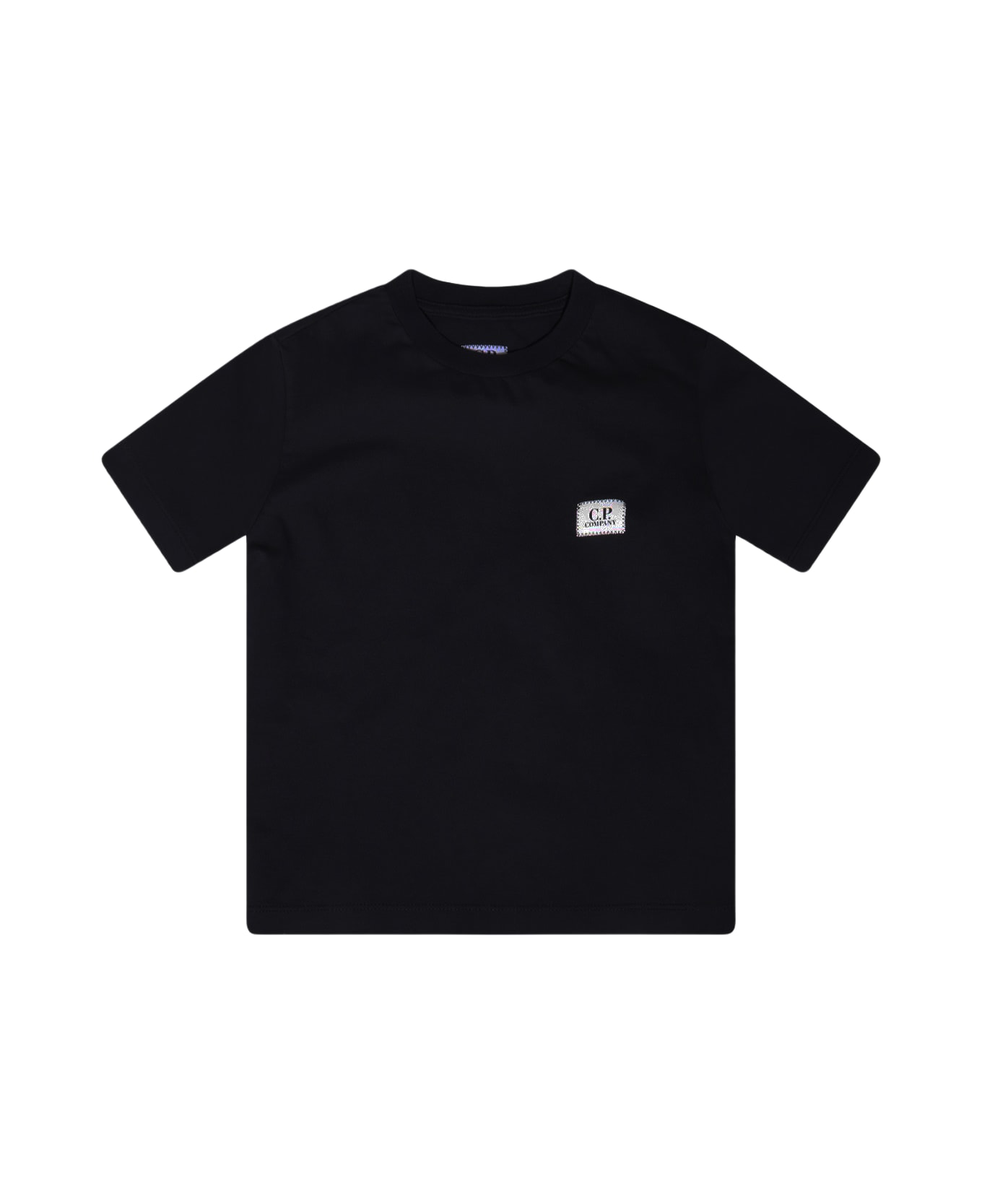 C.P. Company Black Cotton T-shirt - NERO/BLACK Tシャツ＆ポロシャツ