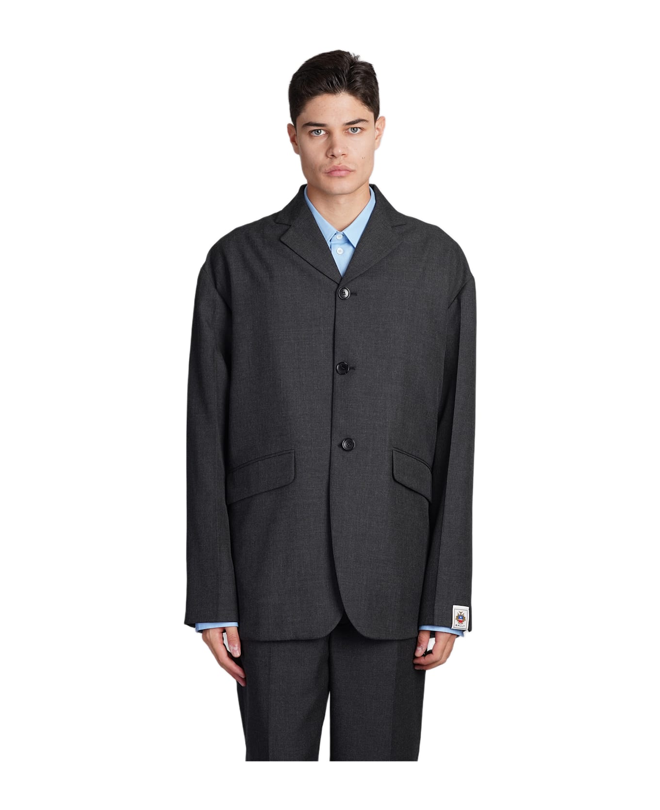 Bally Blazer In Grey Polyester - grey