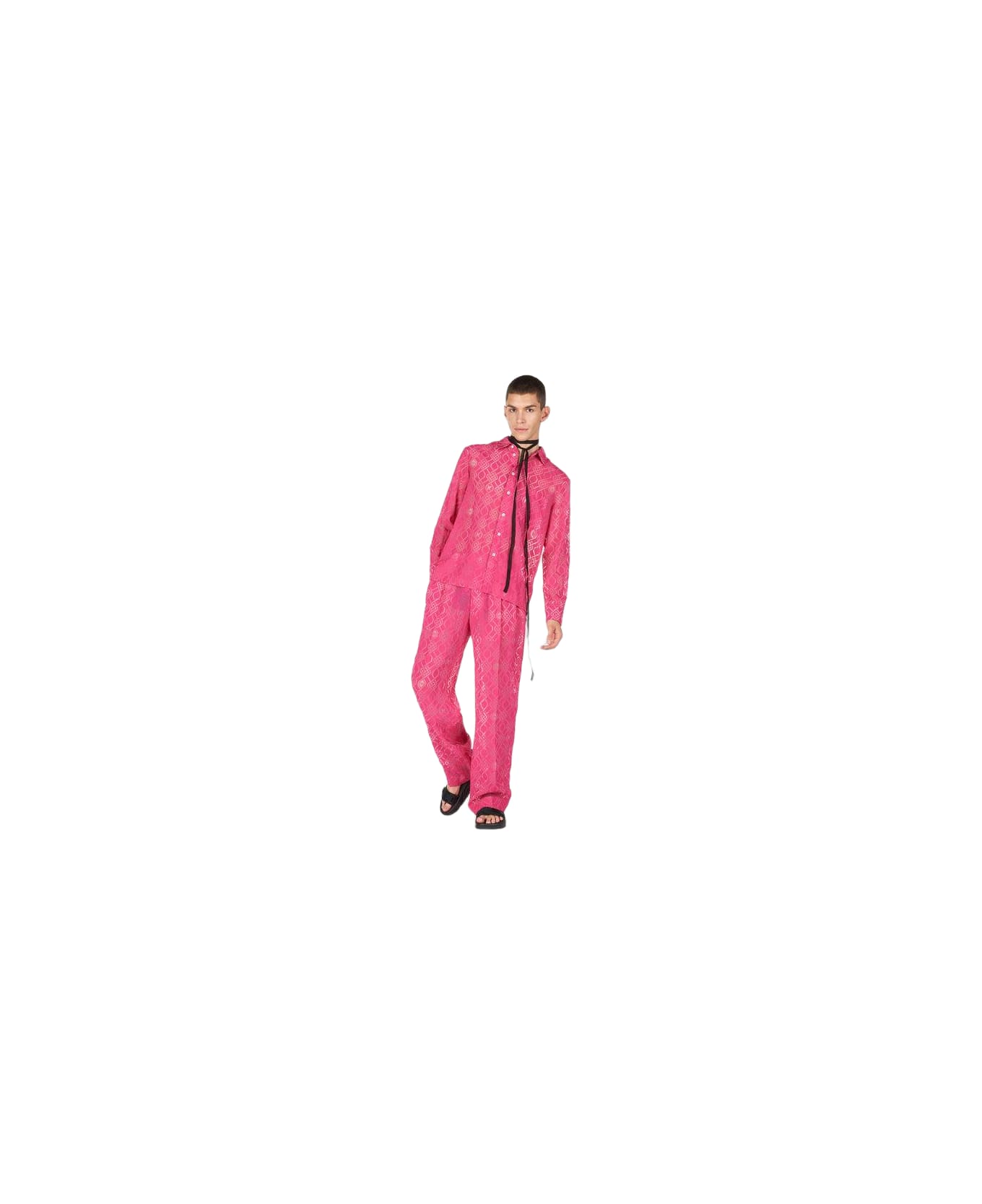 Koché _long-sleeved Shirt - Fucsia