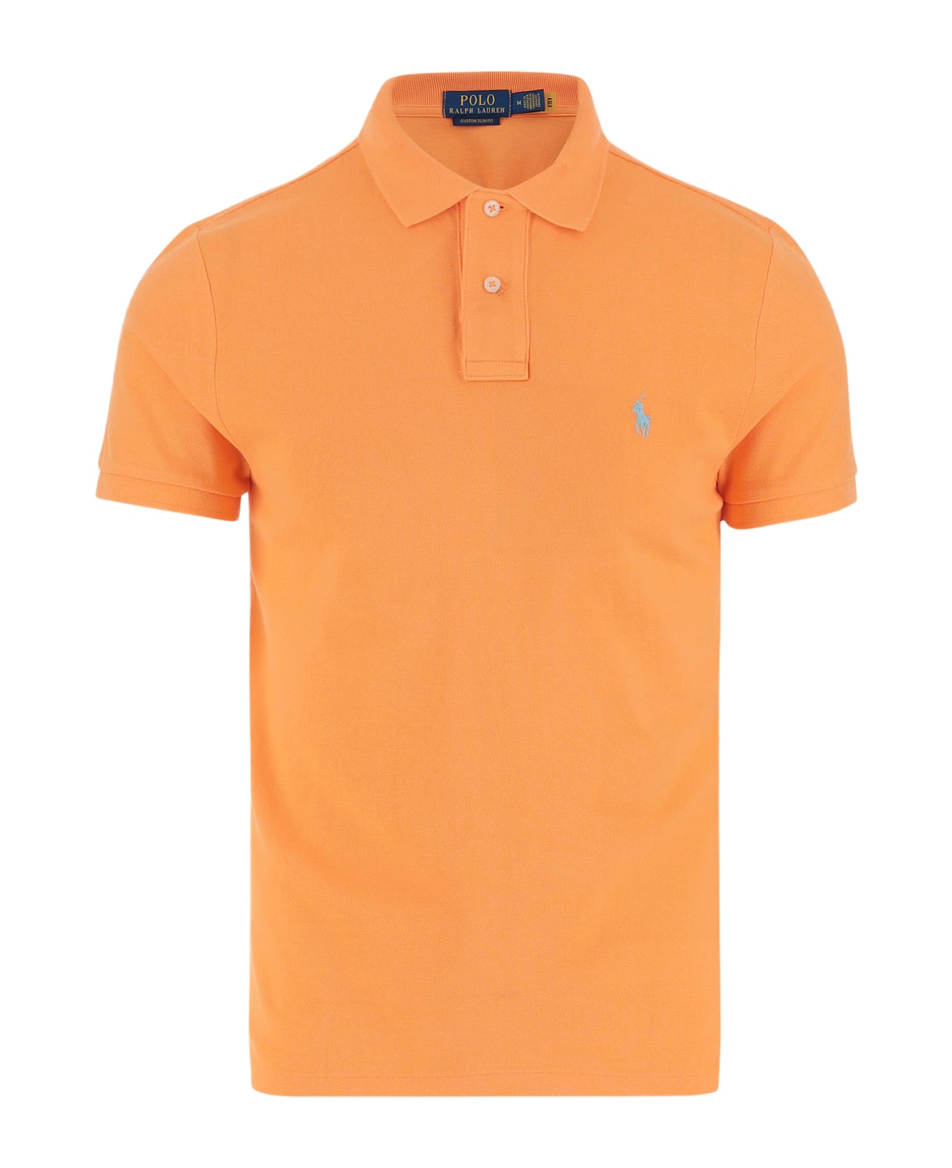 Polo Ralph Lauren Cotton Polo Shirt With Logo - Orange