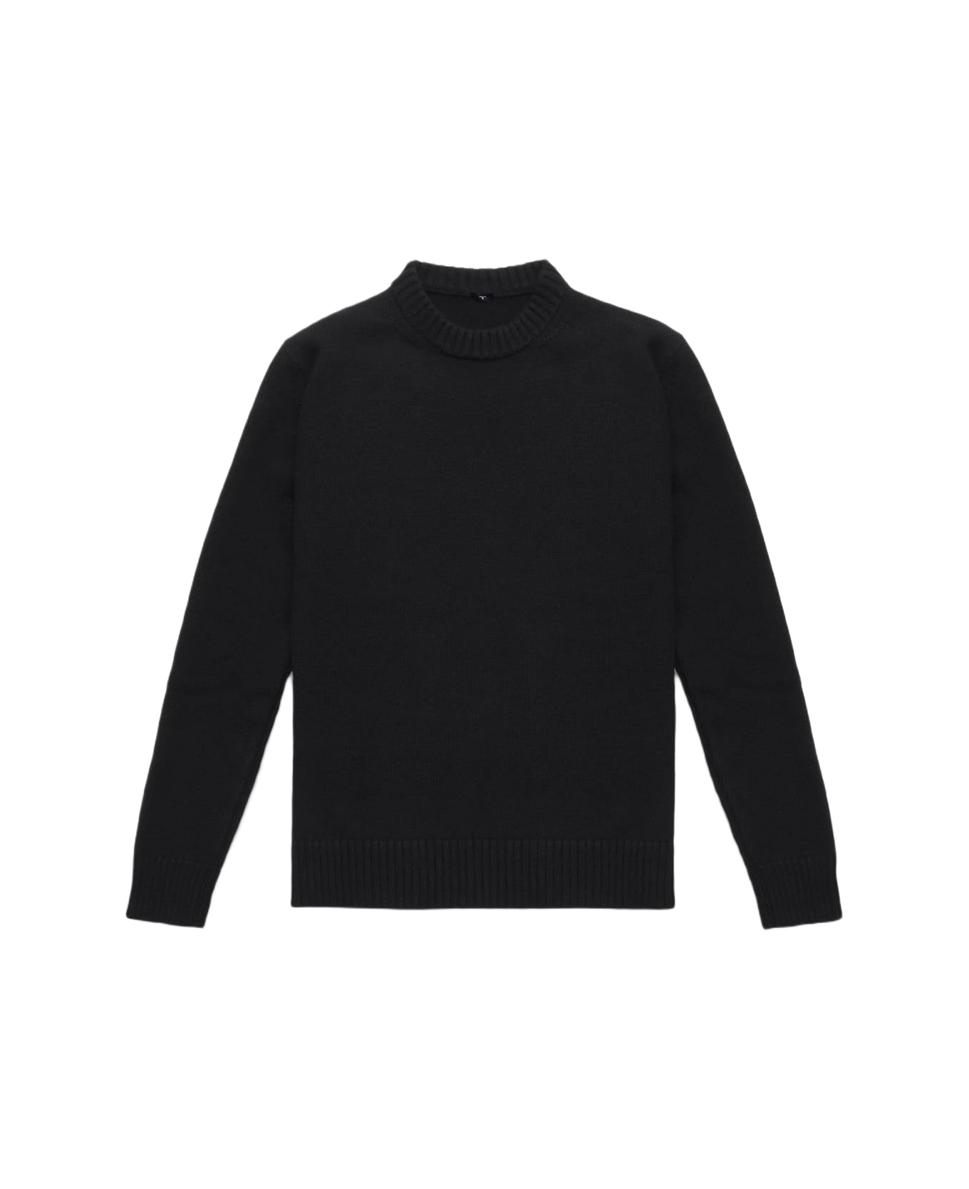 Larusmiani Crew Neck Sweater 'diablerets' Sweater - Black
