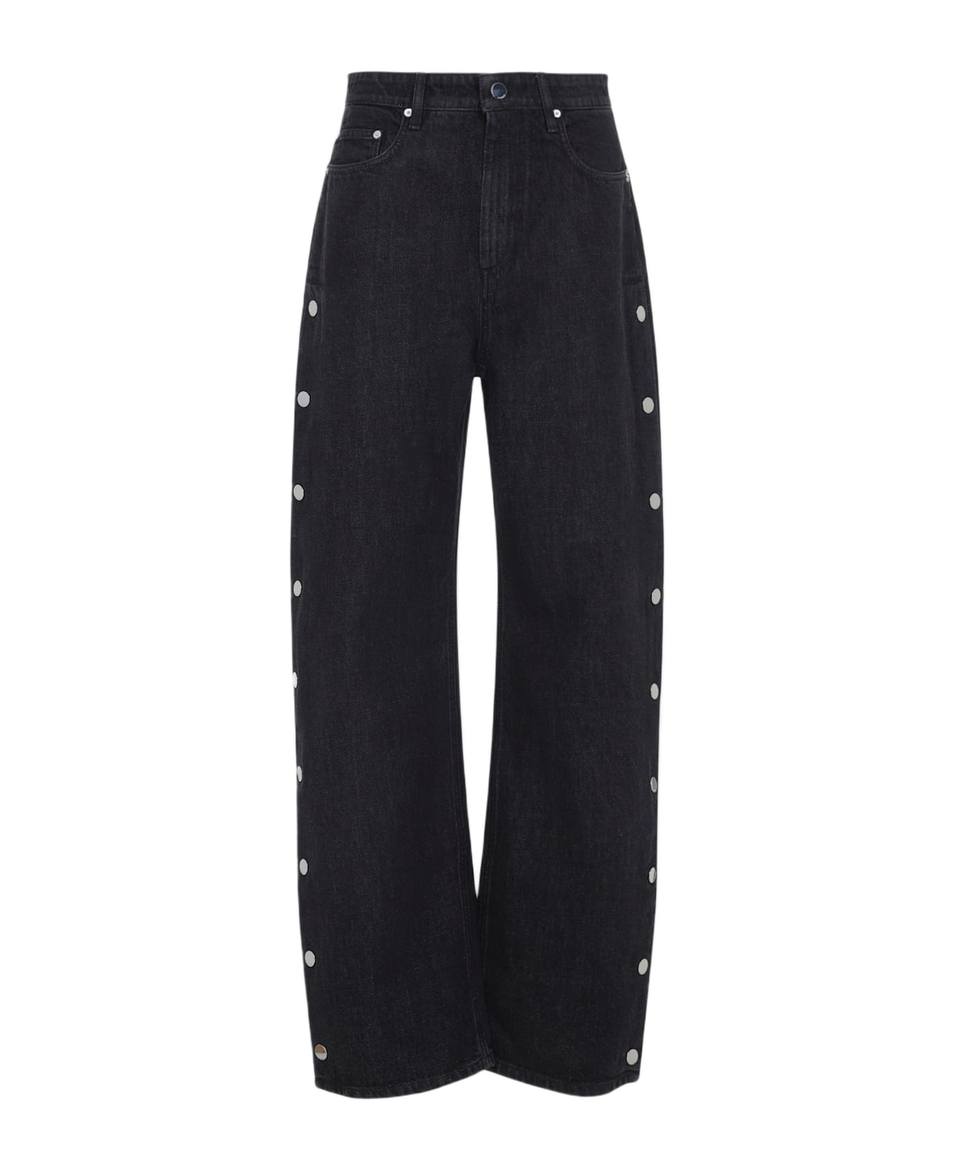 SportMax Galante Snap Jeans - Black