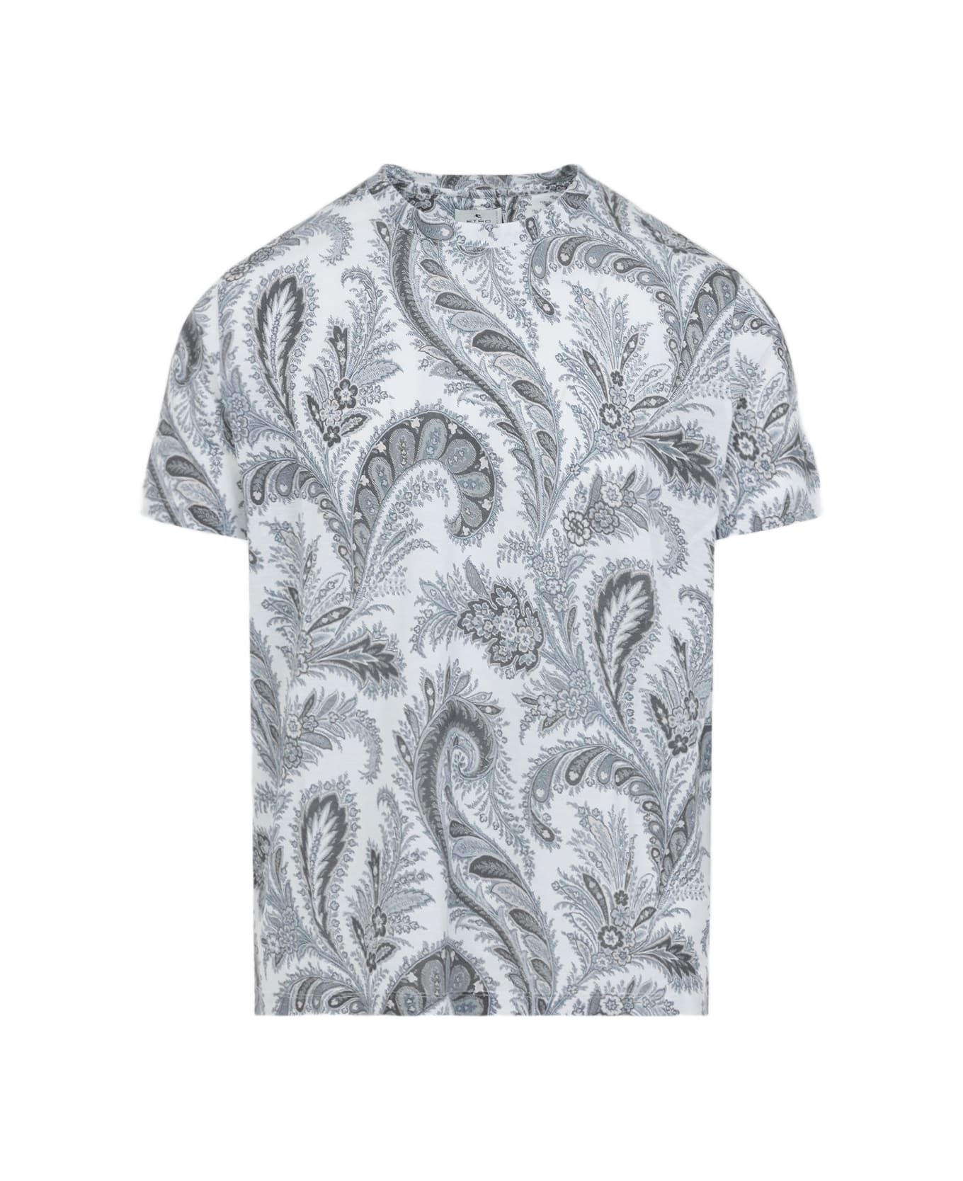 Etro Roma T-shirt - GREY/WHITE