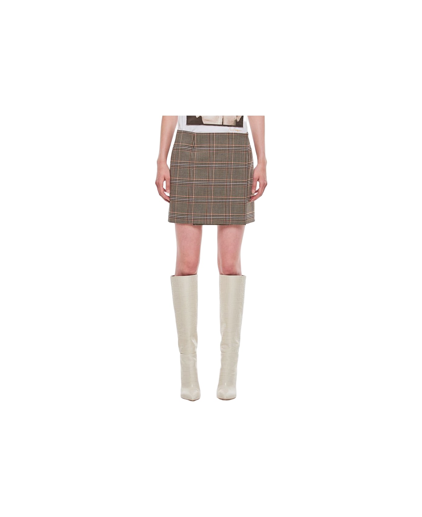SportMax Staffa Miniskirt - Brown
