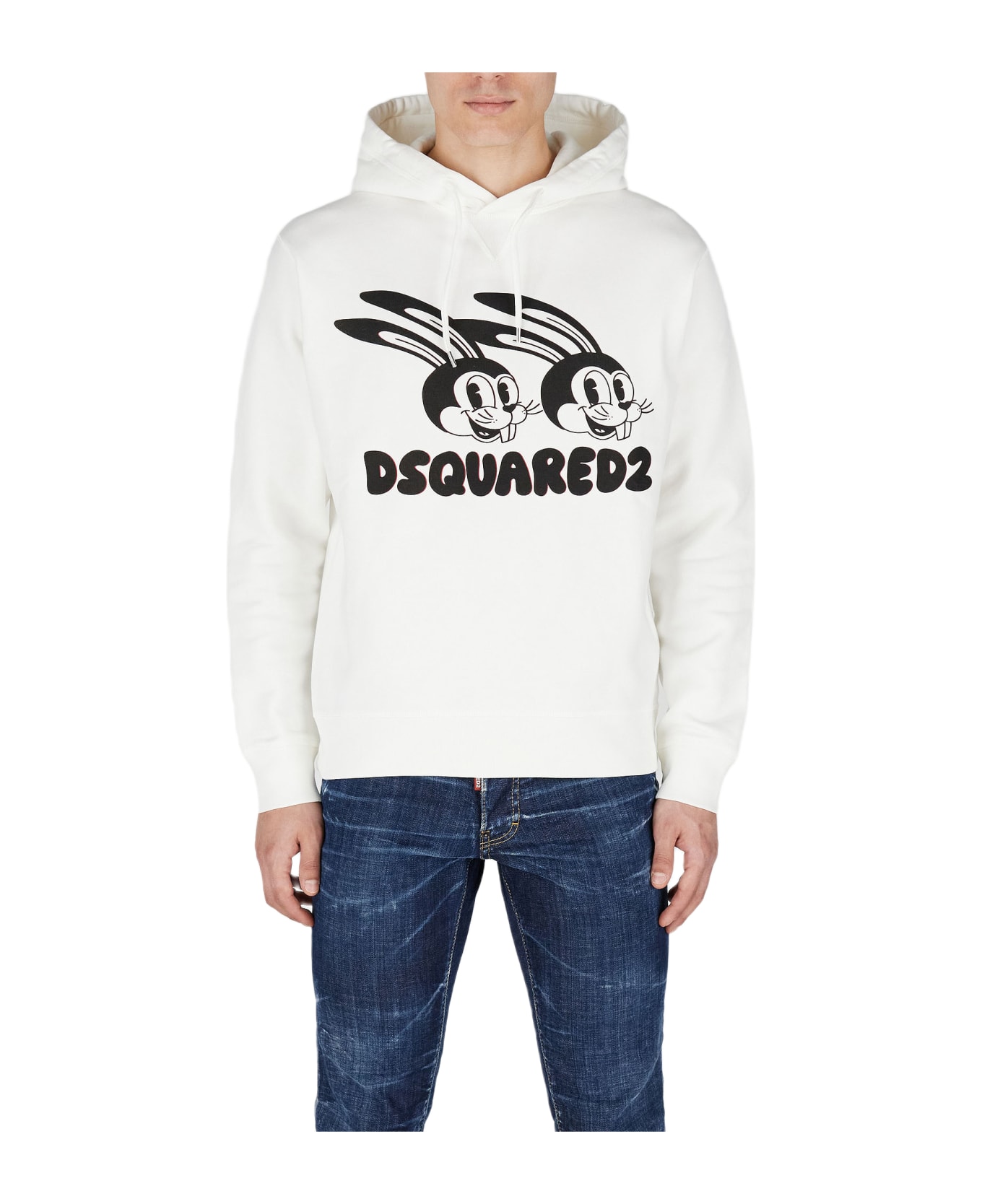 Dsquared2 Sweatshirt - White フリース
