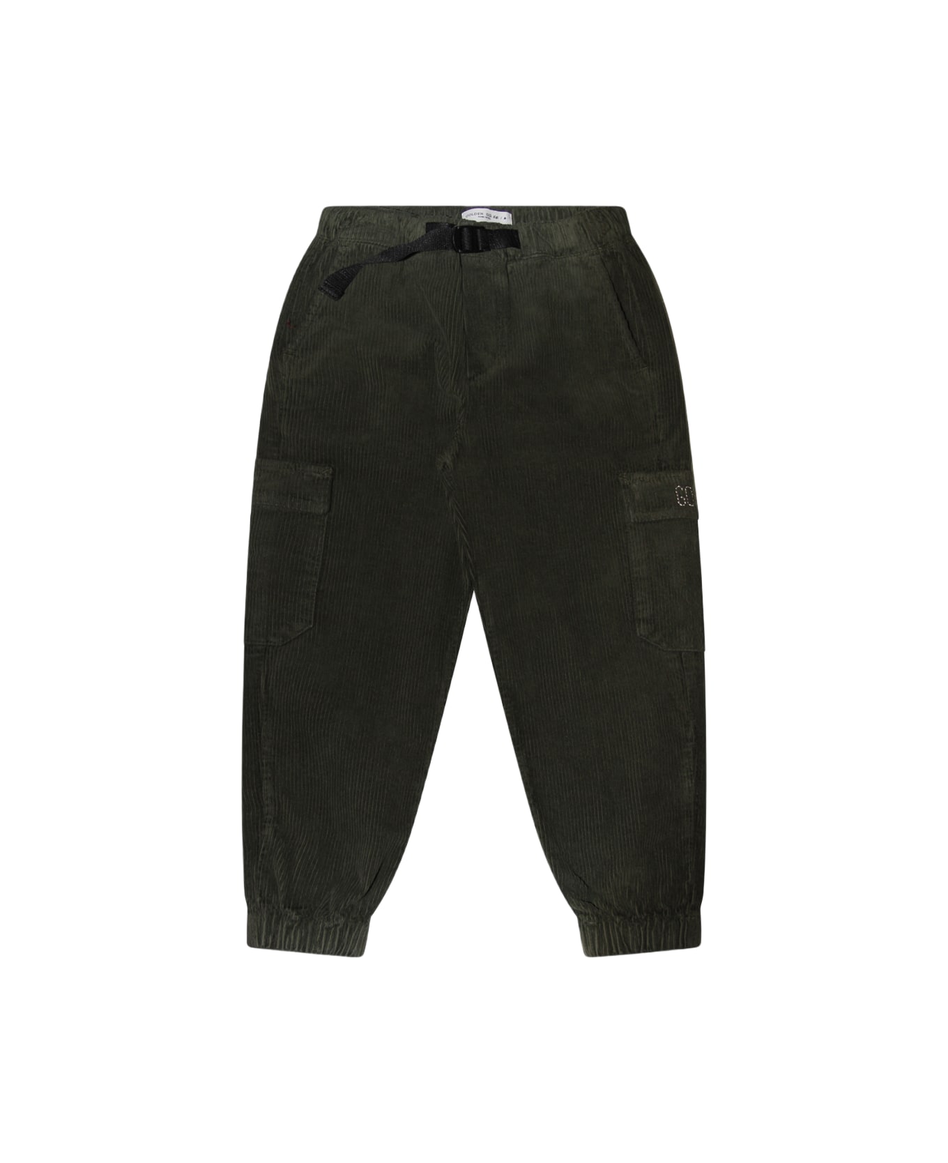 Golden Goose Ivy Green Cotton Track Pants - IVY GREEN