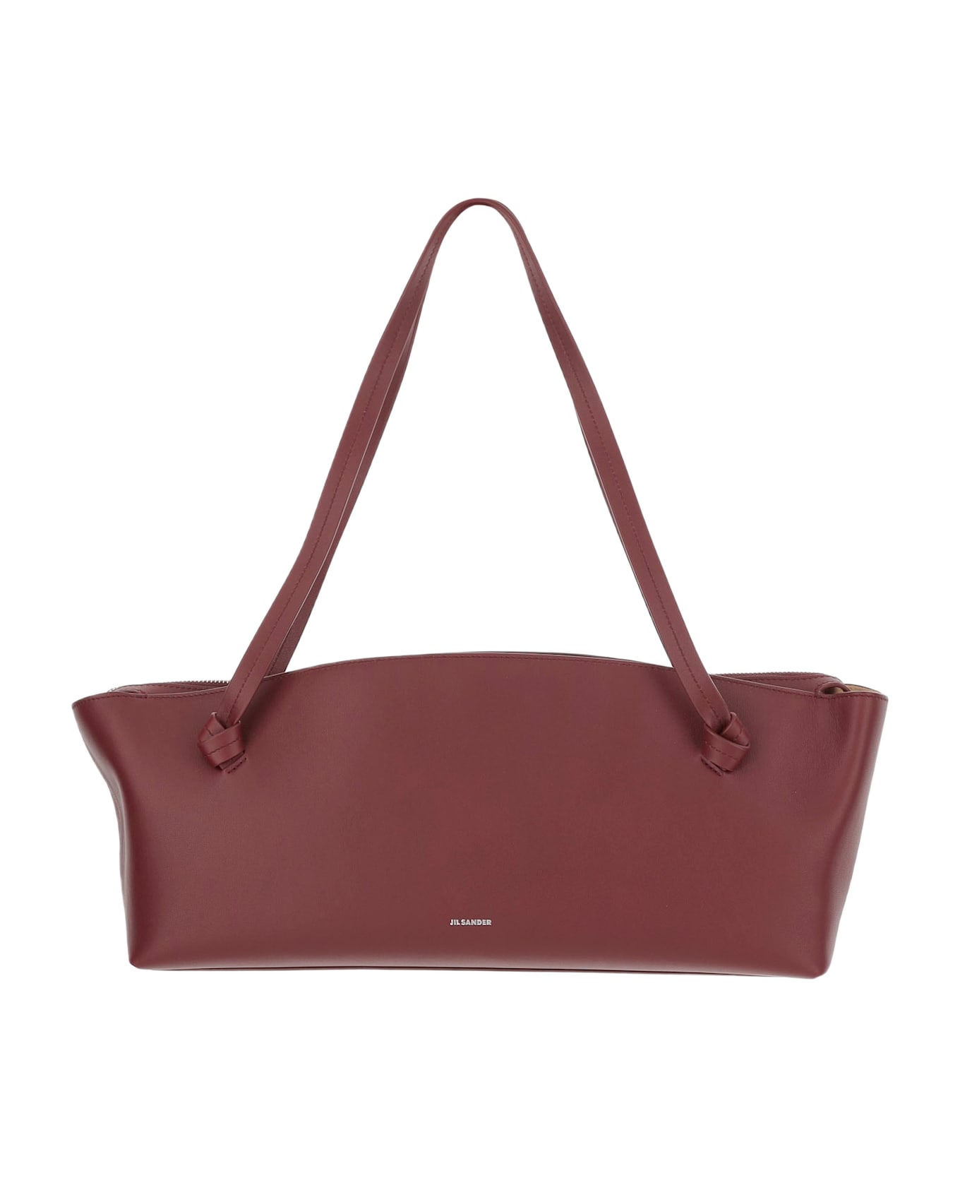 Jil Sander Leather Bag - Bordeaux