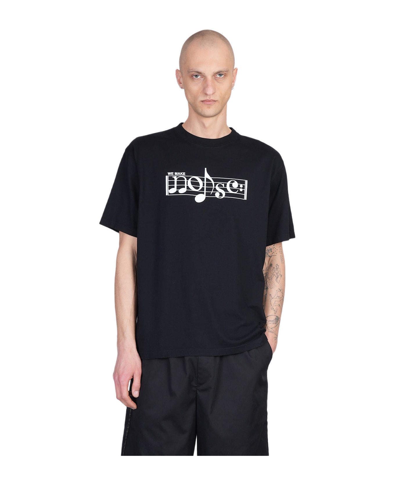 Undercover Jun Takahashi T-shirt In Black Cotton - black