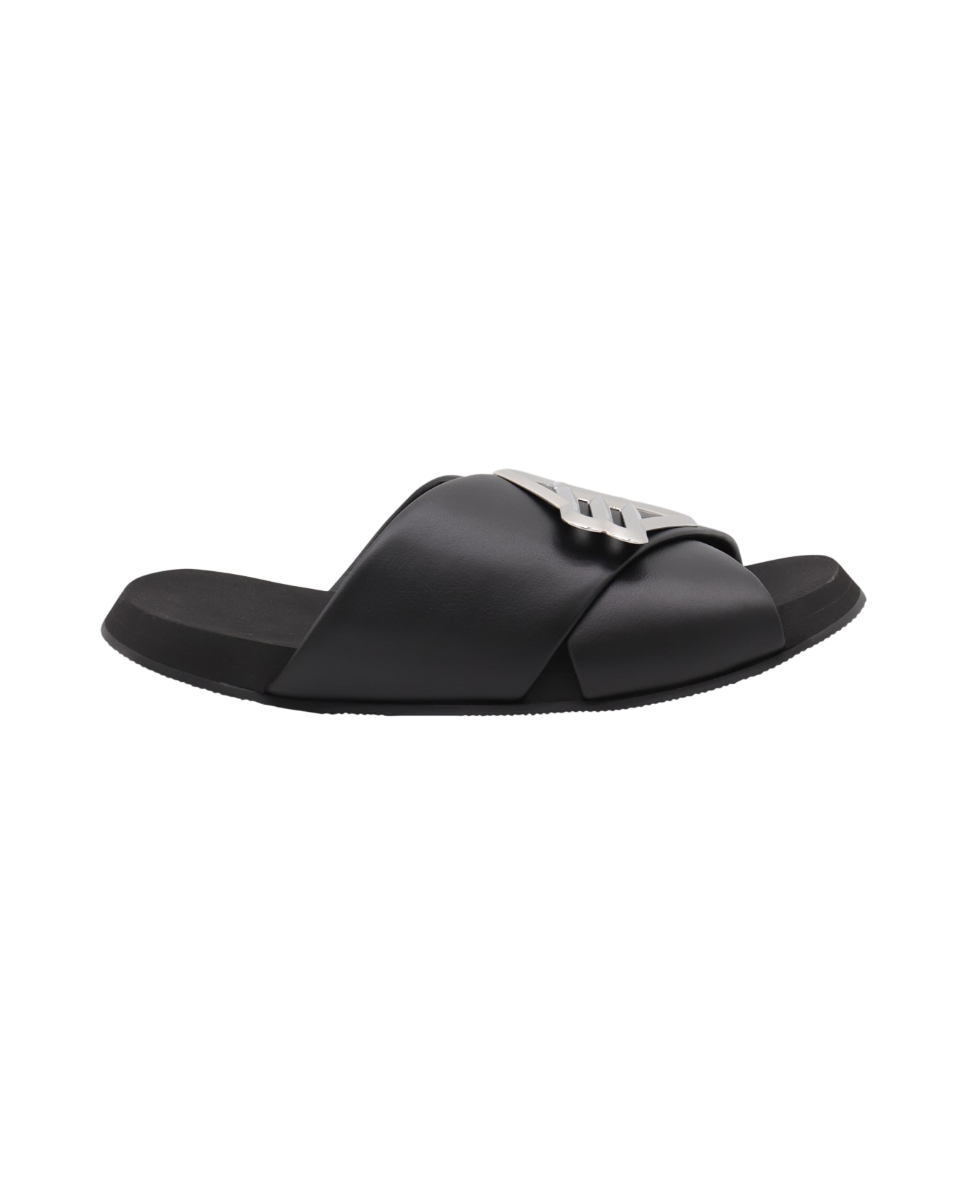Balenciaga Black Leather Flats - Black その他各種シューズ