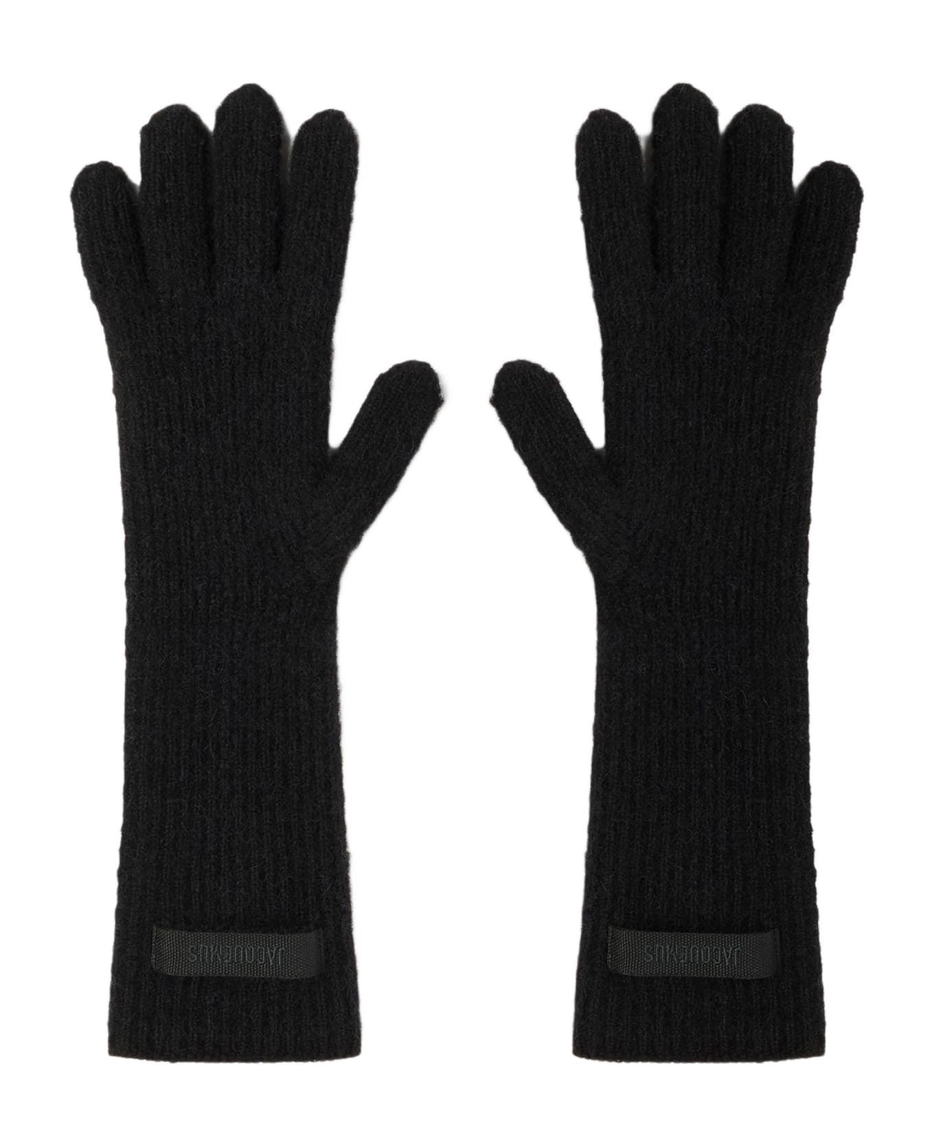 Jacquemus Les Gants Gros Grain - Black