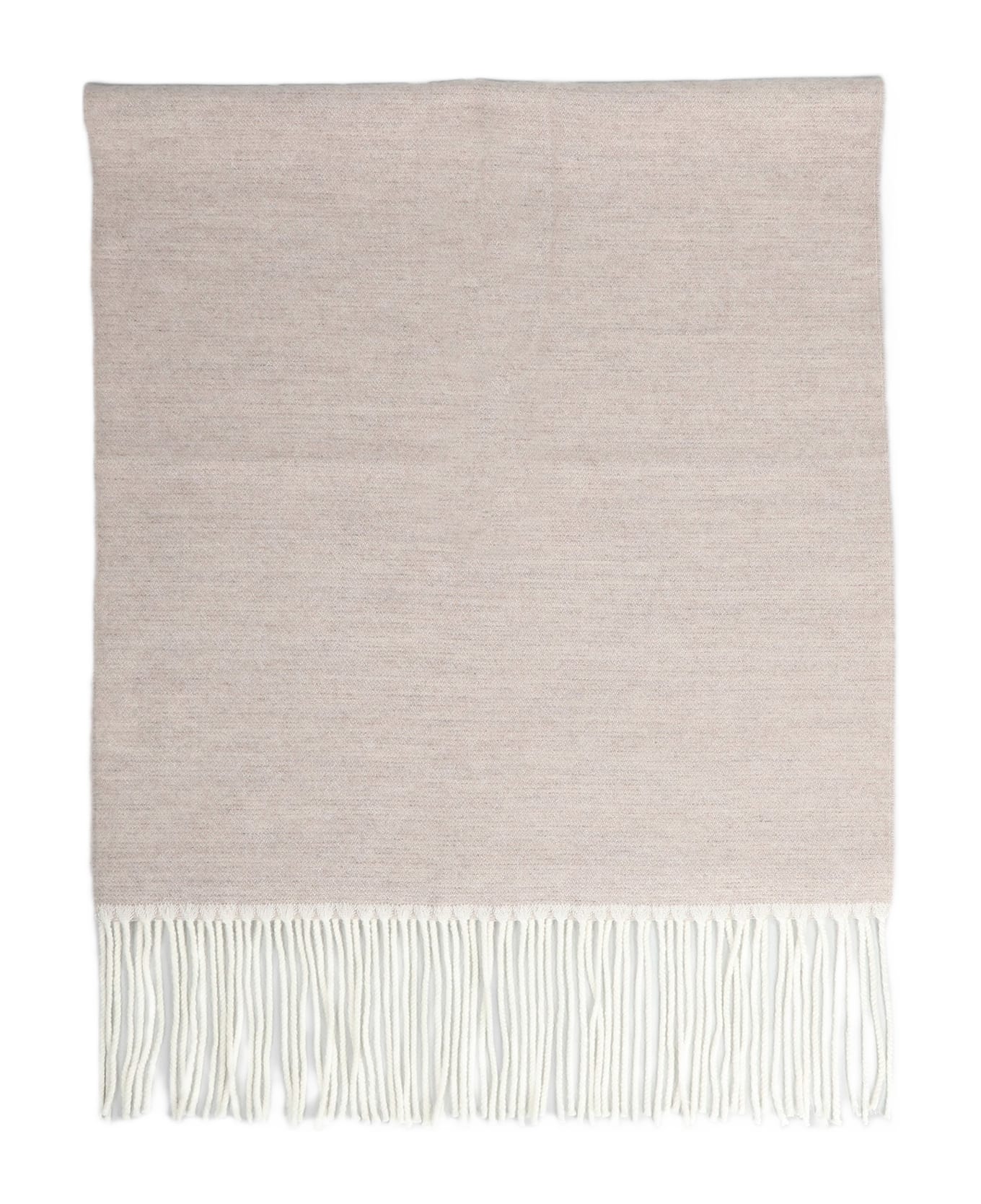Lardini Scarve In Beige Wool - beige