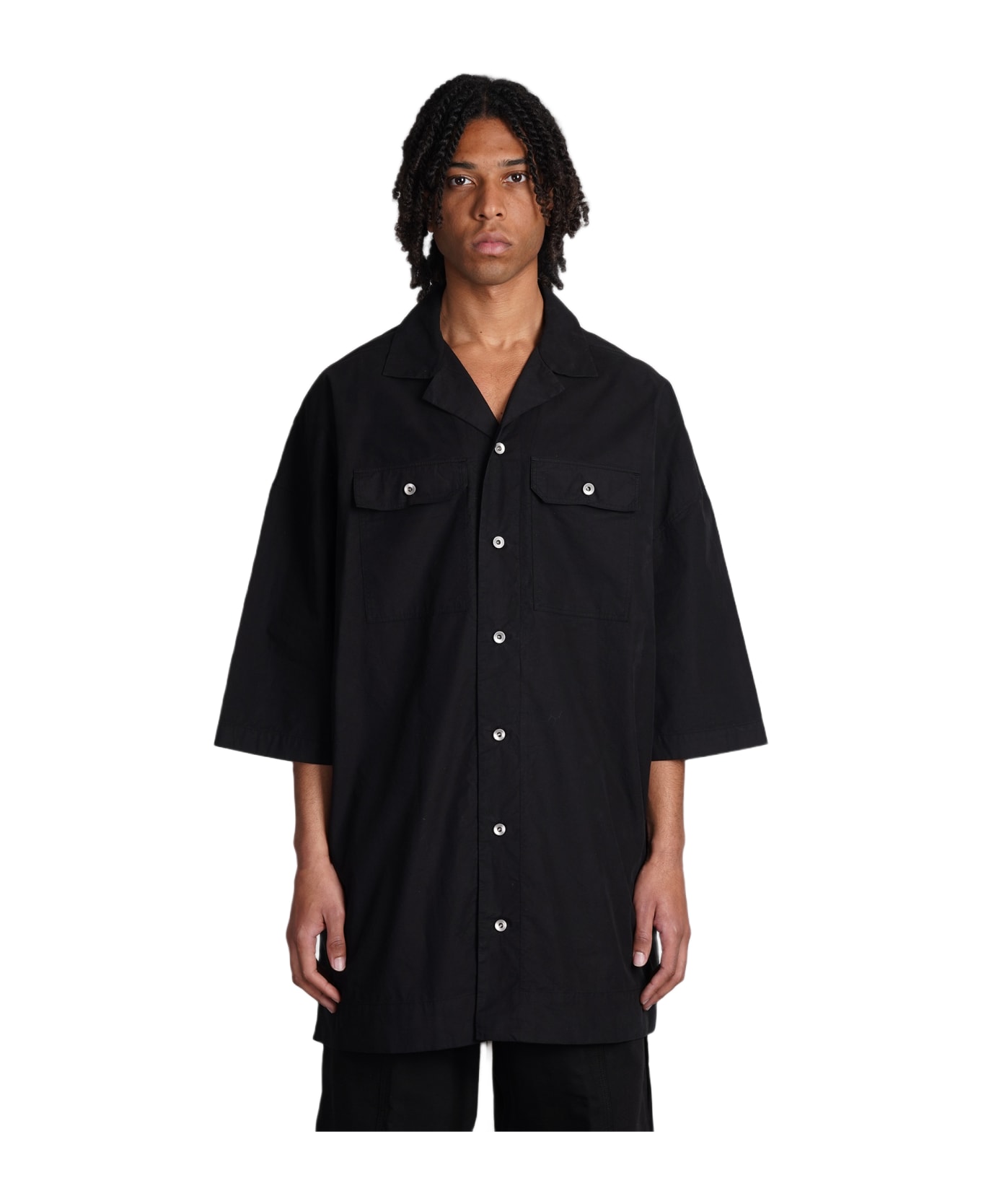 DRKSHDW Magnum Tommy Shirt Shirt In Black Cotton - black シャツ