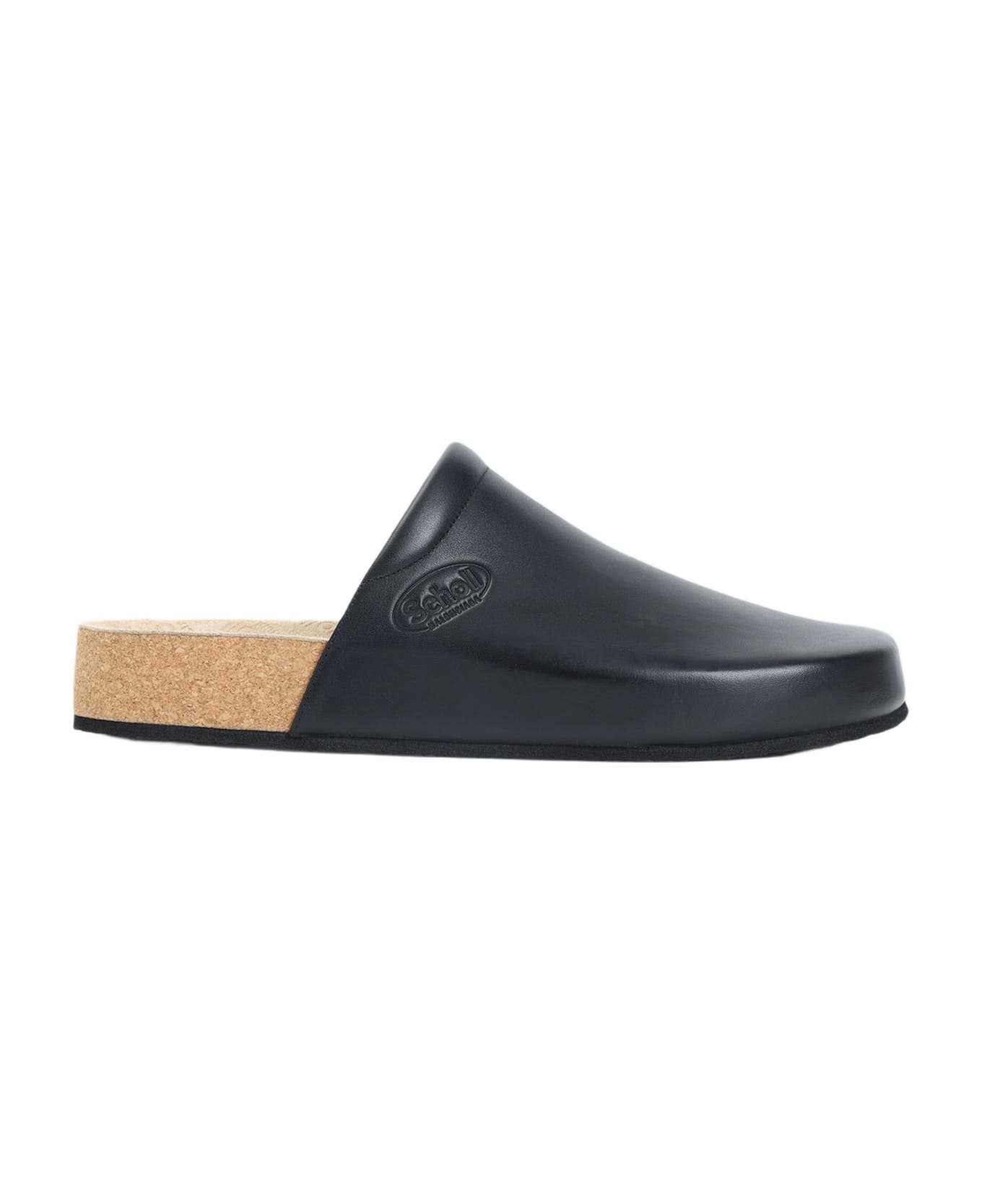 Balenciaga School Flat Mules - Black