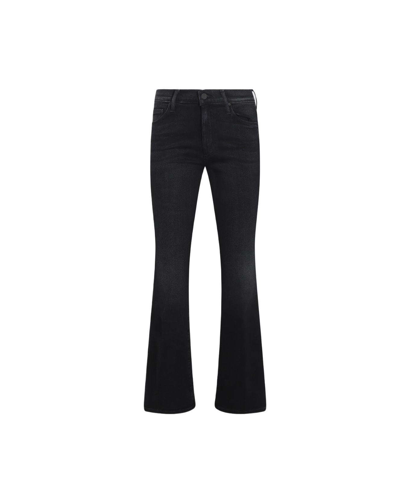 Mother Black Cotton Denim Jeans - ENCOUNTERS AT NIGHT