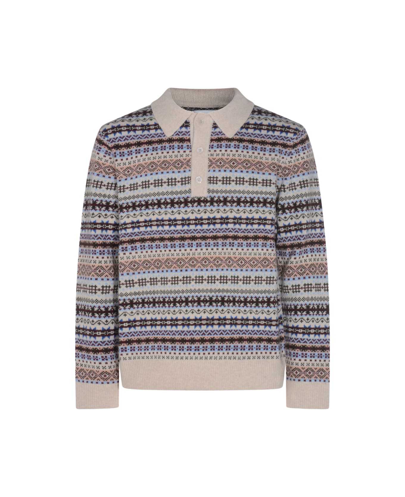 NN07 Multicolor Wool Knitwear - Red