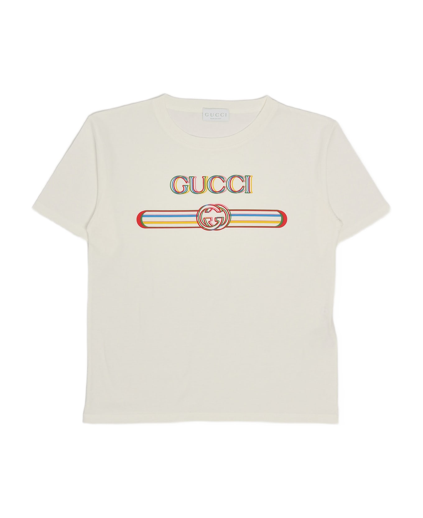Gucci T-shirt T-shirt - BIANCO-MULTICOLOR