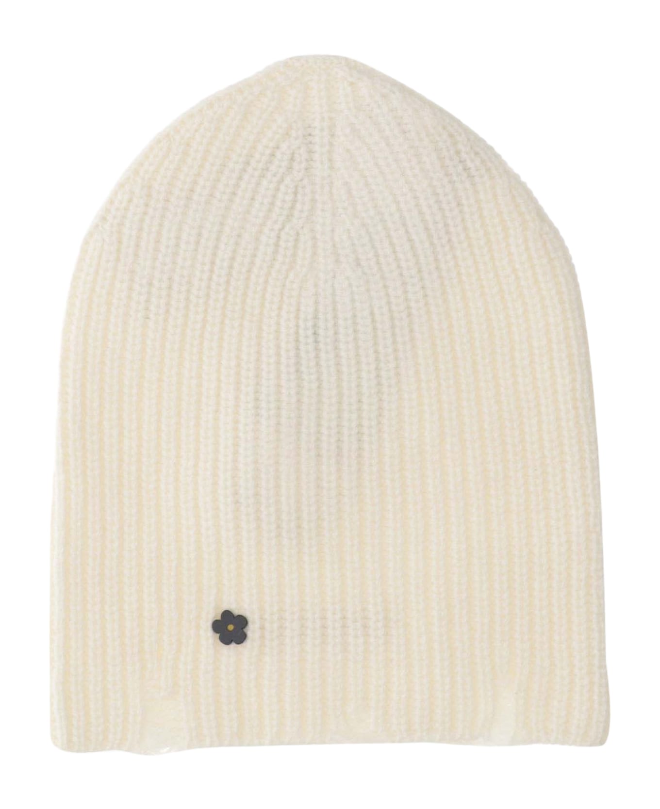 A Paper Kid Wool And Cashmere Beanie - Beige