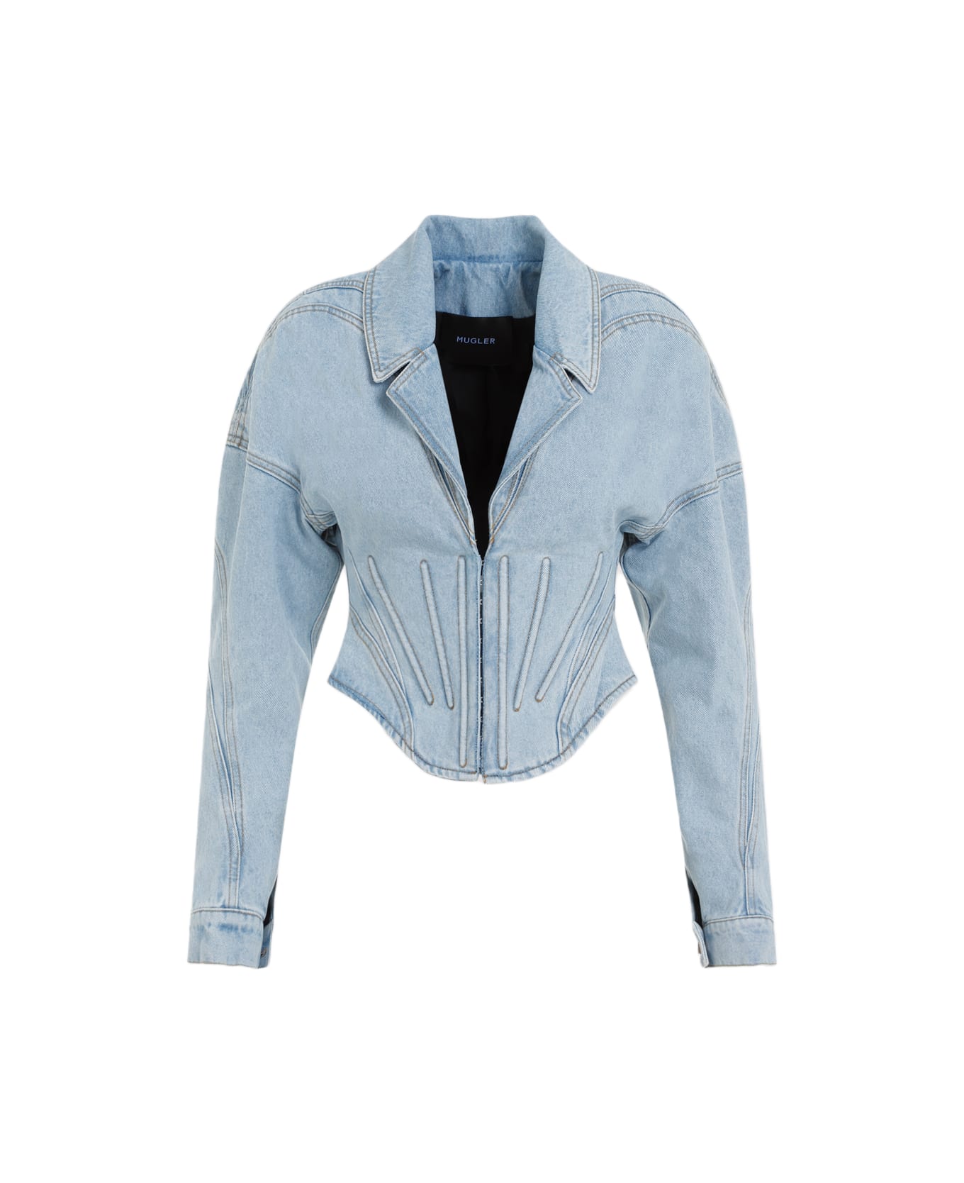 Mugler Jacket - Light Blue