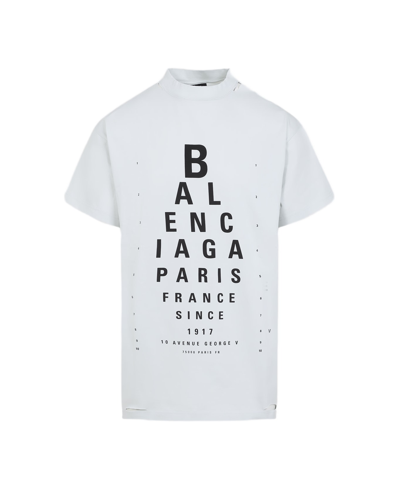 Balenciaga 
optical
 T-shirt - Dirty White Black