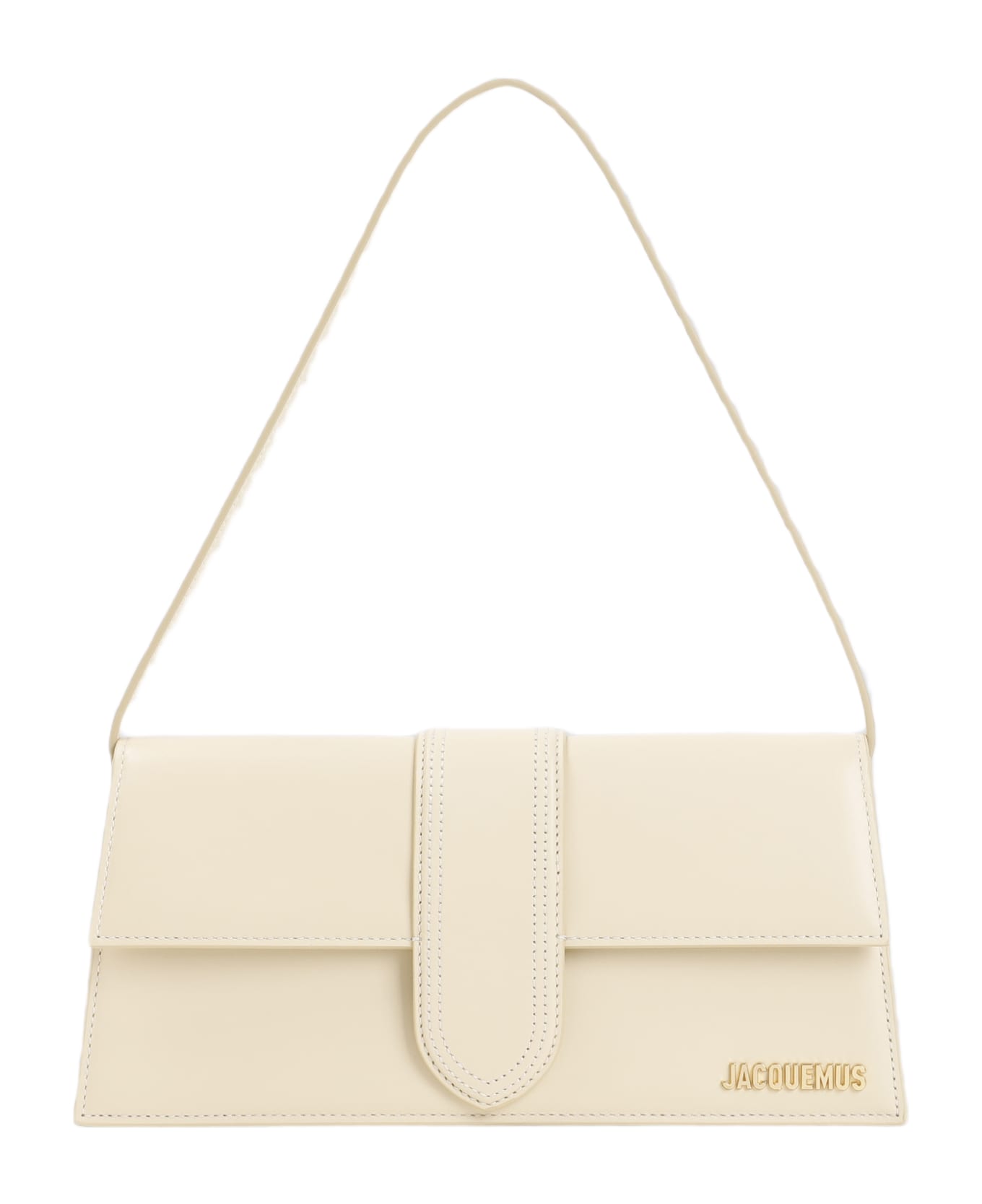Jacquemus Le Bambino Leather Shoulder Bag - Ivory