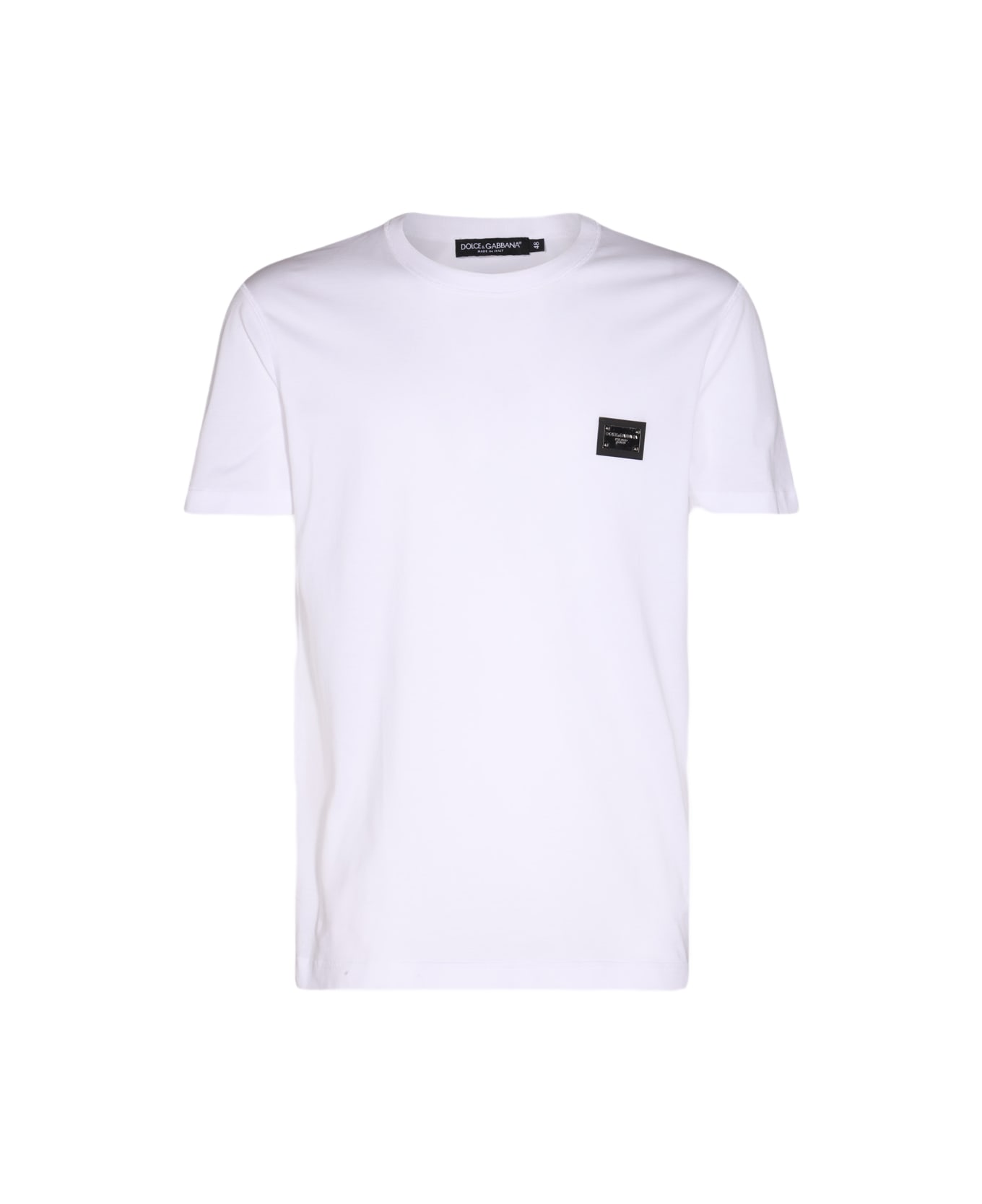Dolce & Gabbana White Cotton T-shirt - BiancA