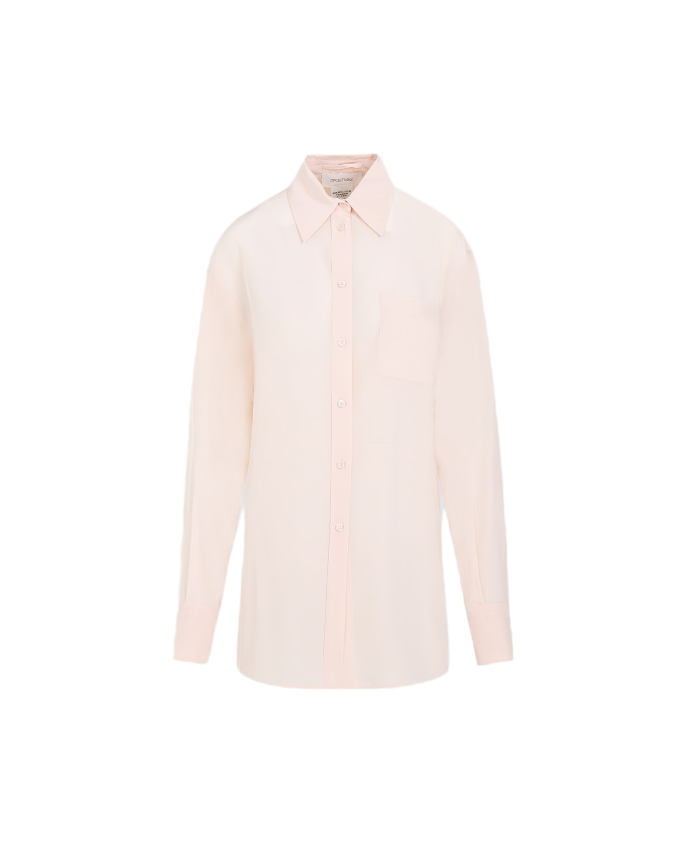 SportMax Crepe De Chine Shirt - Cipria