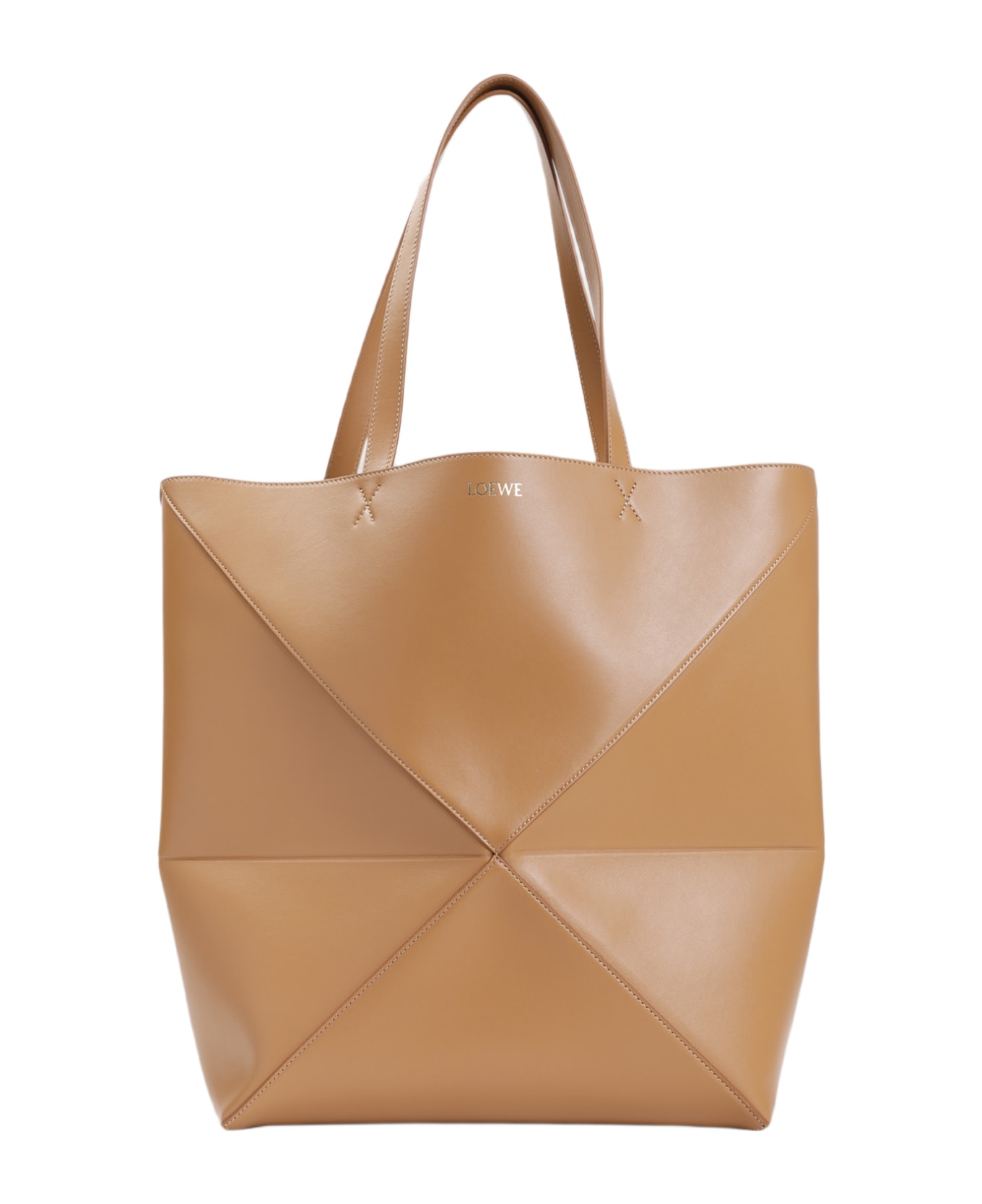 Loewe Puzzle Fold Large Tote - Warm Desert