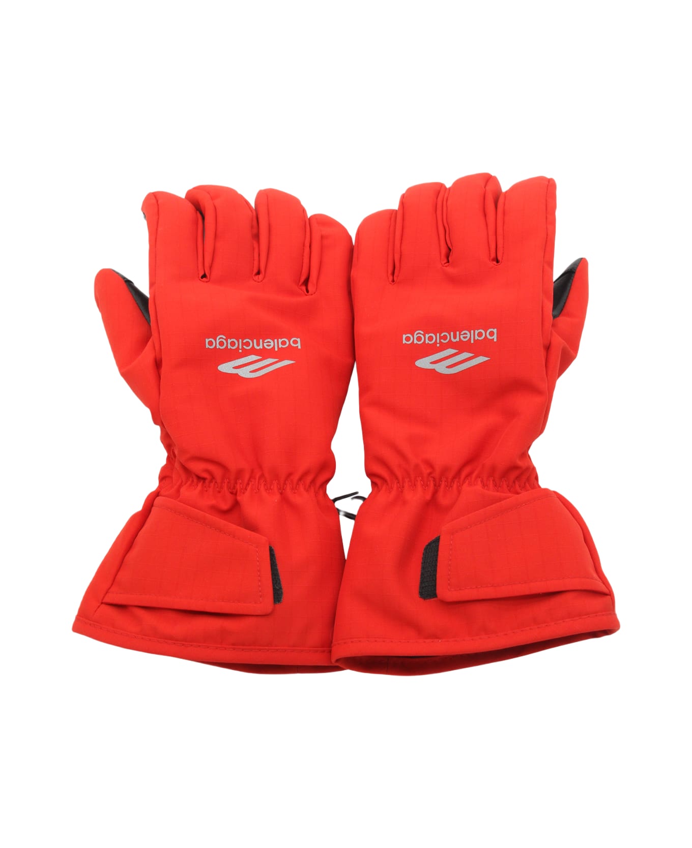 Balenciaga Red Ski Gloves - Red 手袋