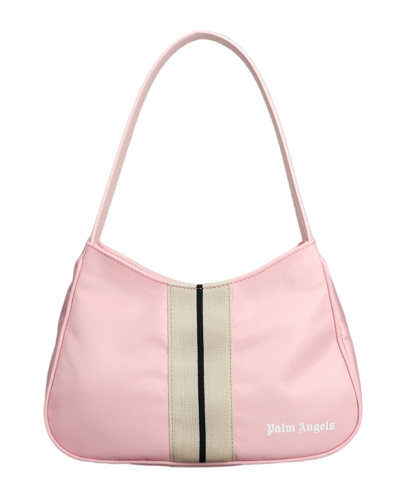 Palm Angels Shoulder Bag In Rose-pink Nylon - rose-pink