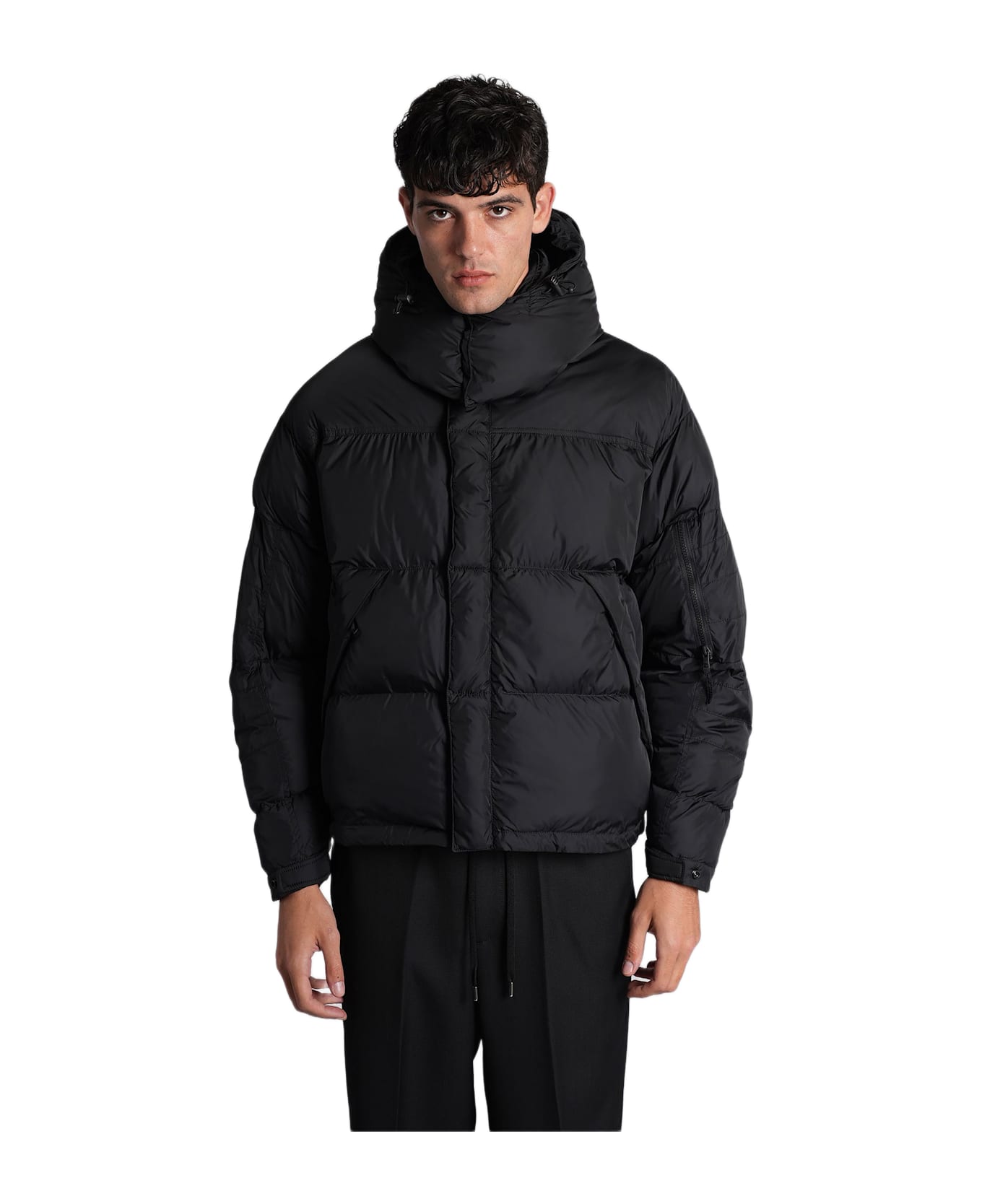 Aspesi Pinguino Puffer In Black Polyamide - black