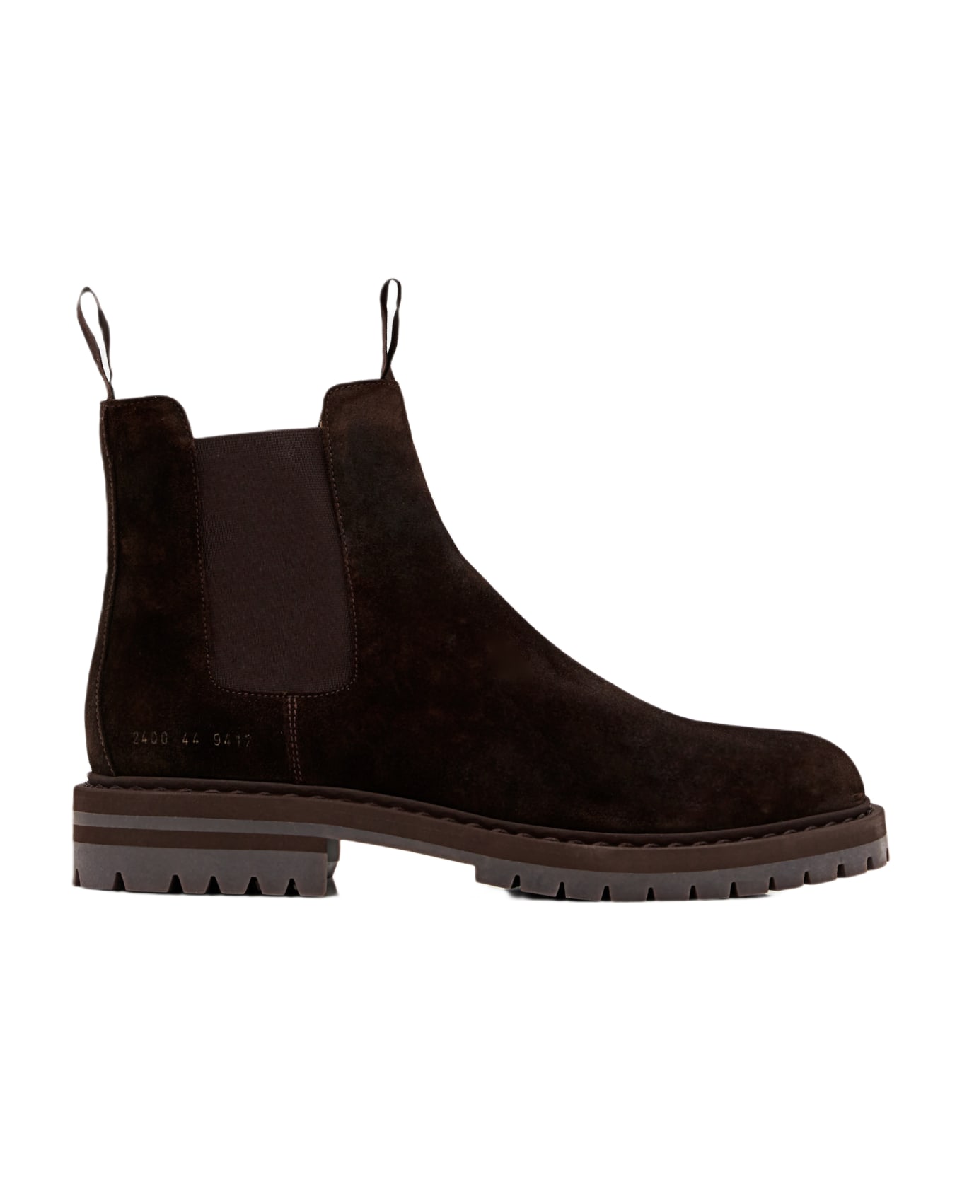 Common Projects Suede Chelsea Boot - Brown