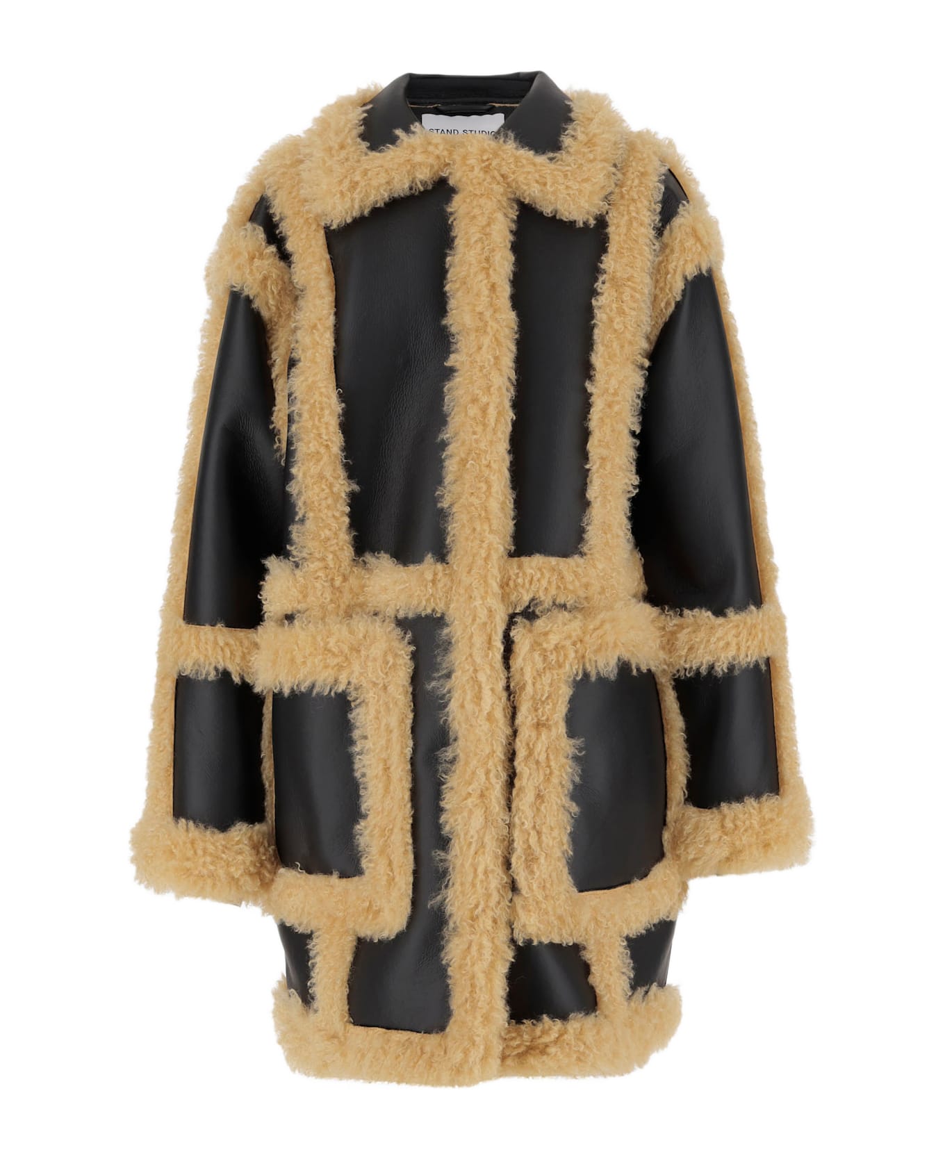 STAND STUDIO Coat Handlee - Nero