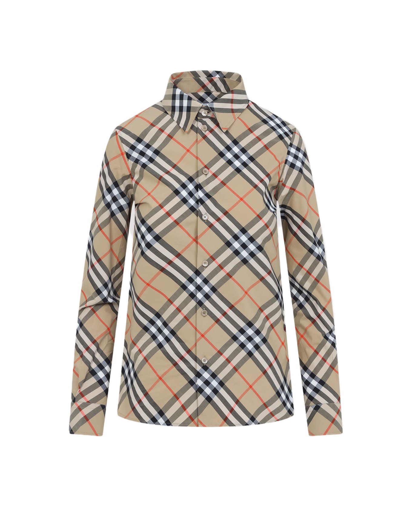 Burberry Check Shirt - Sand Ip Check