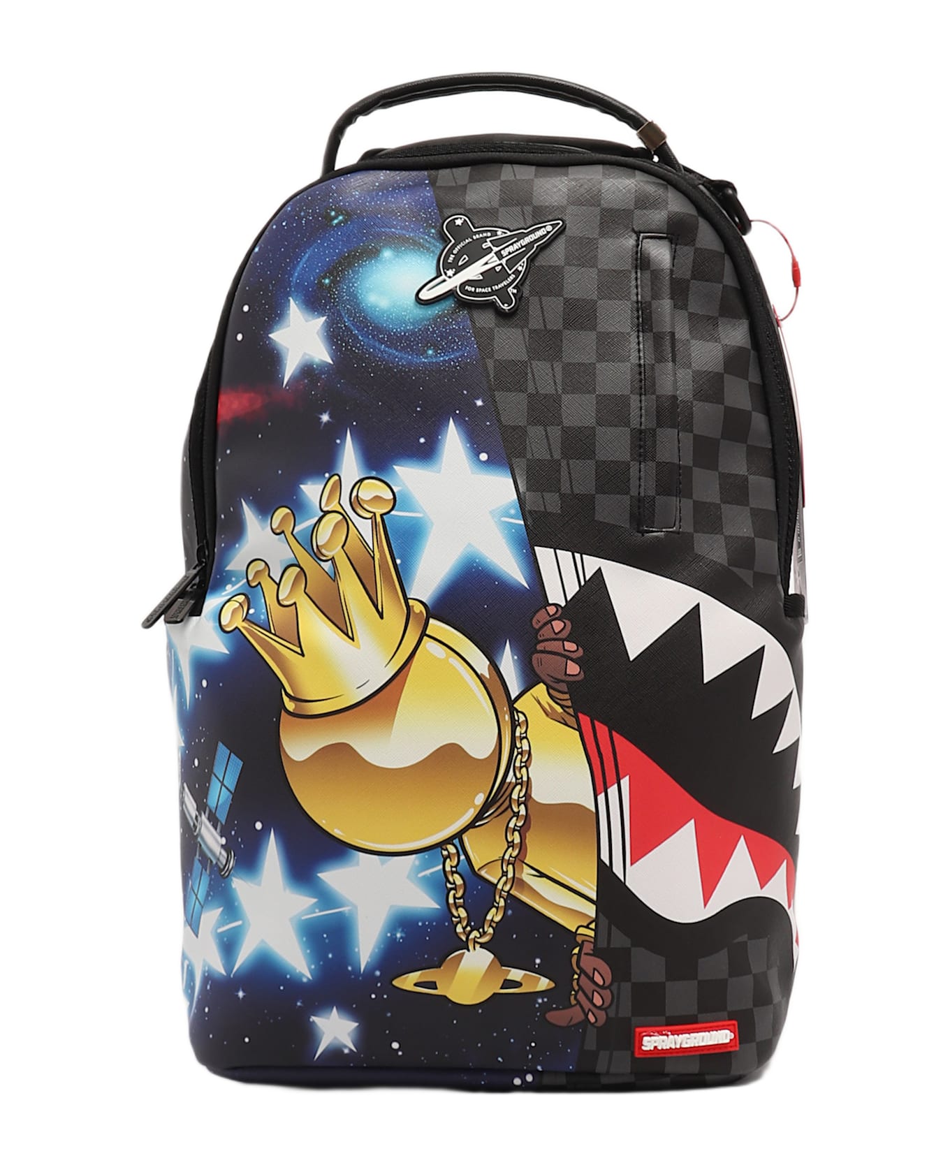 Sprayground Dlxv Astromane Backpack - NERO-GRIGIO