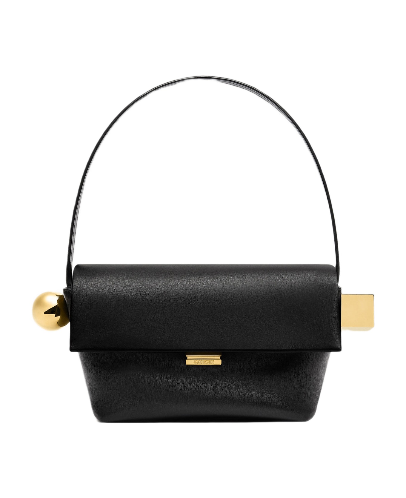 Jacquemus Le Rond Carre Leather Shoulder Bag | italist